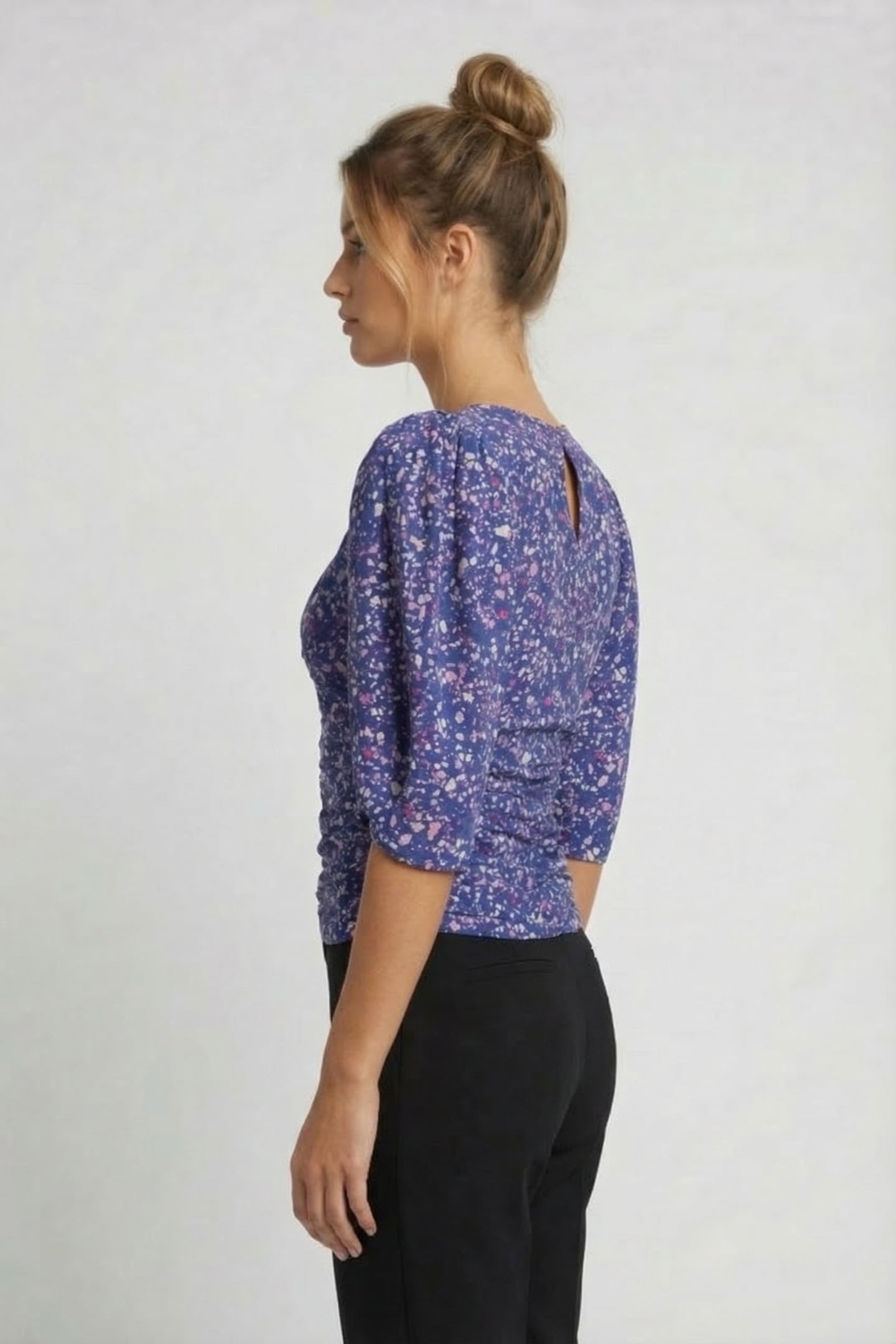 LIDIANE BLOUSE BLUE 3