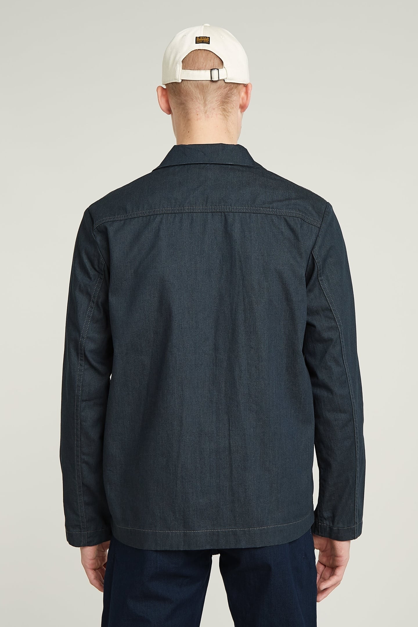 MARSEILLE BLAZER RAW DENIM 3