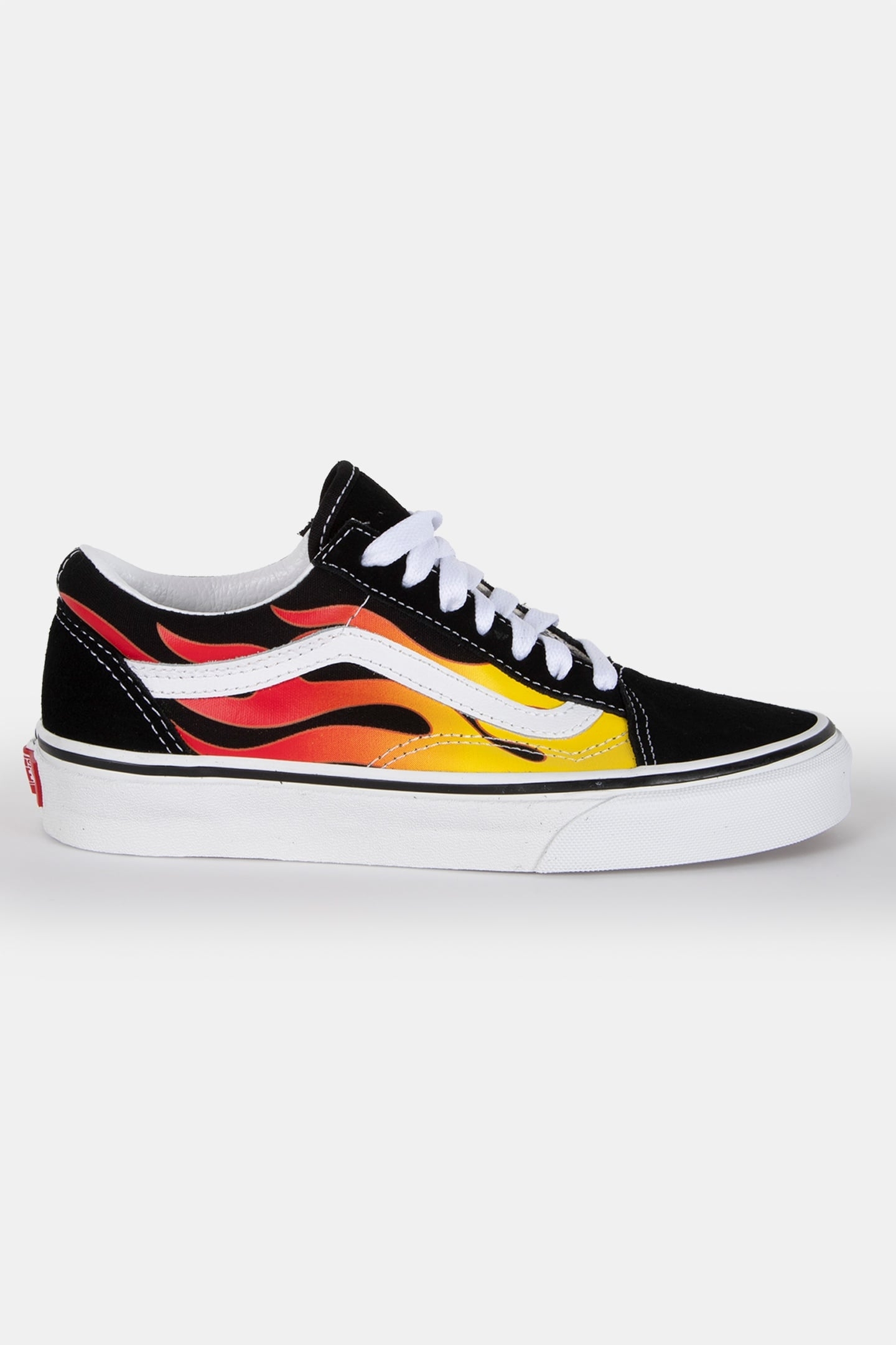 UNISEX OLD SKOOL FLAME BLACK/WHITE 1