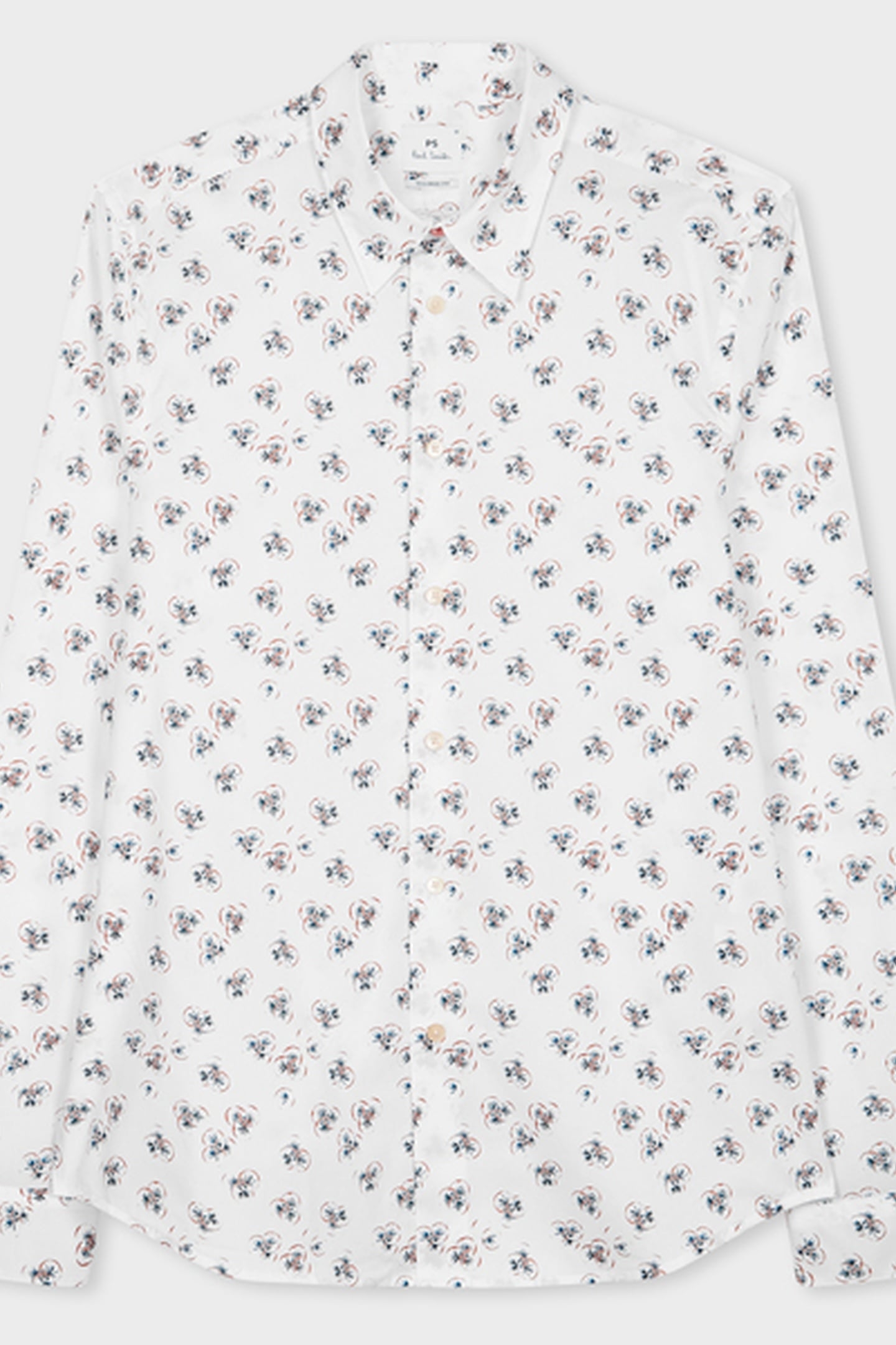 LS TAILORED FIT SHIRT WHITE 2