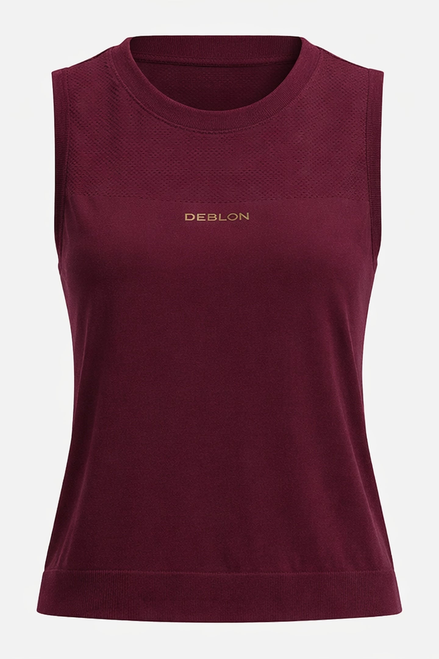 SUZY SEAMLESS CROPPED TOP BORDEAUX 3