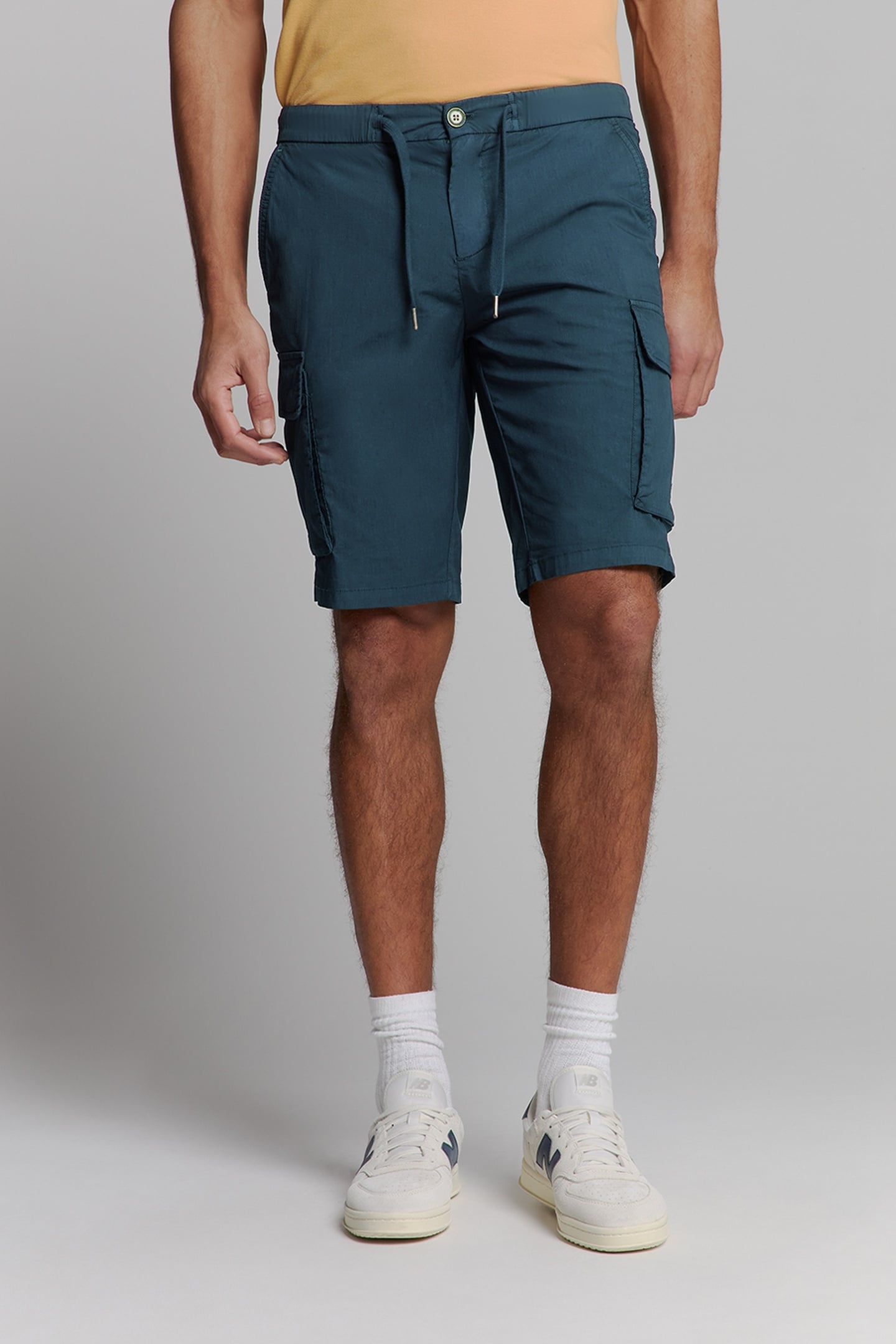 SHORT STRETCH CARGO GARMENT DYED NIGHT 1