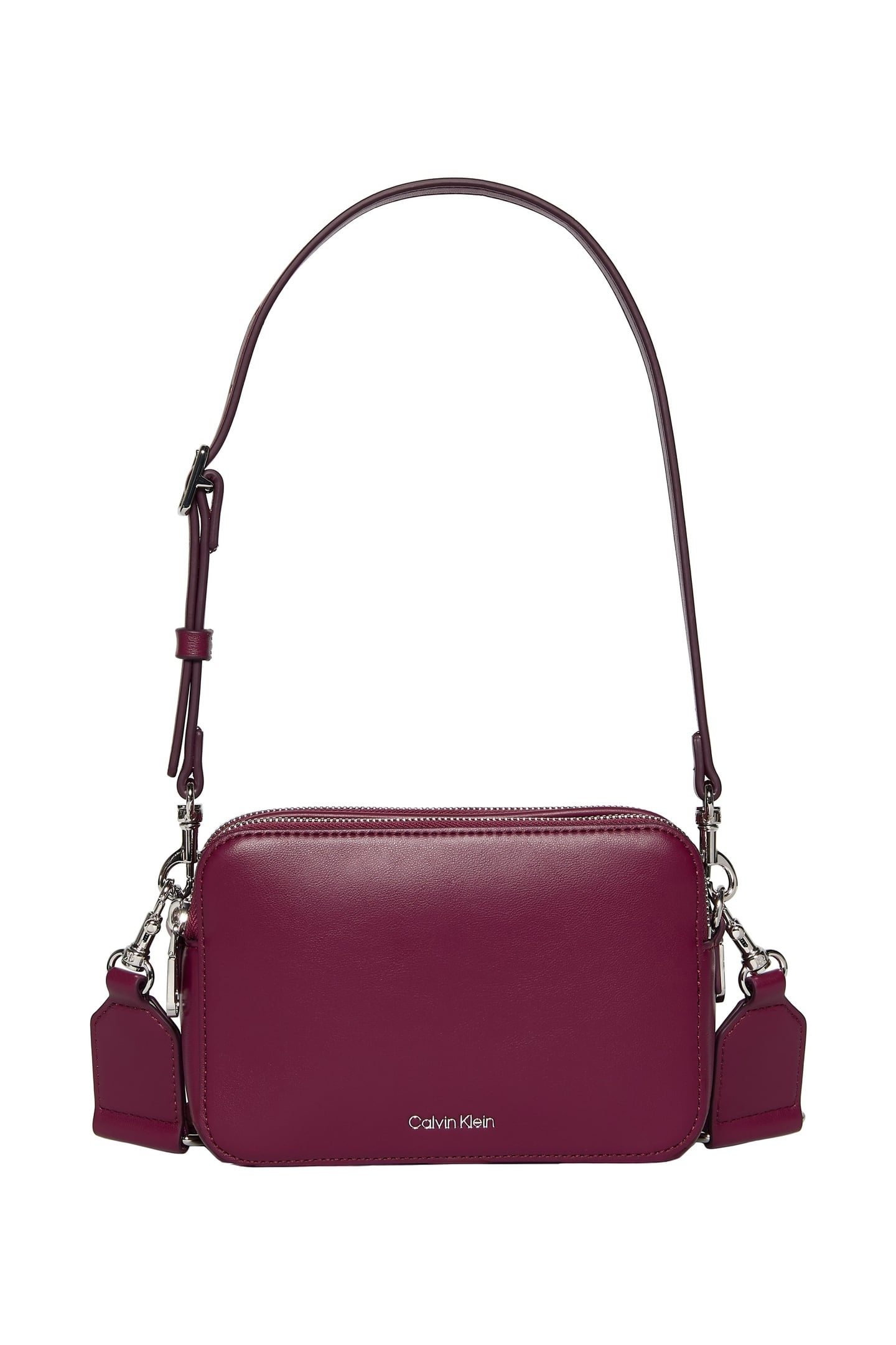 WEBBING DOUBLE STRAP CROSSOVER ALLURING PINK 1