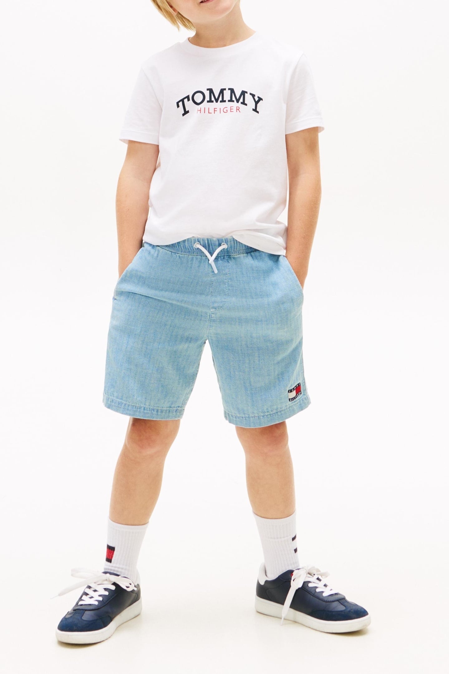 BOYS MONOGRAM GRAPHIC T-SHIRT WHITE 1