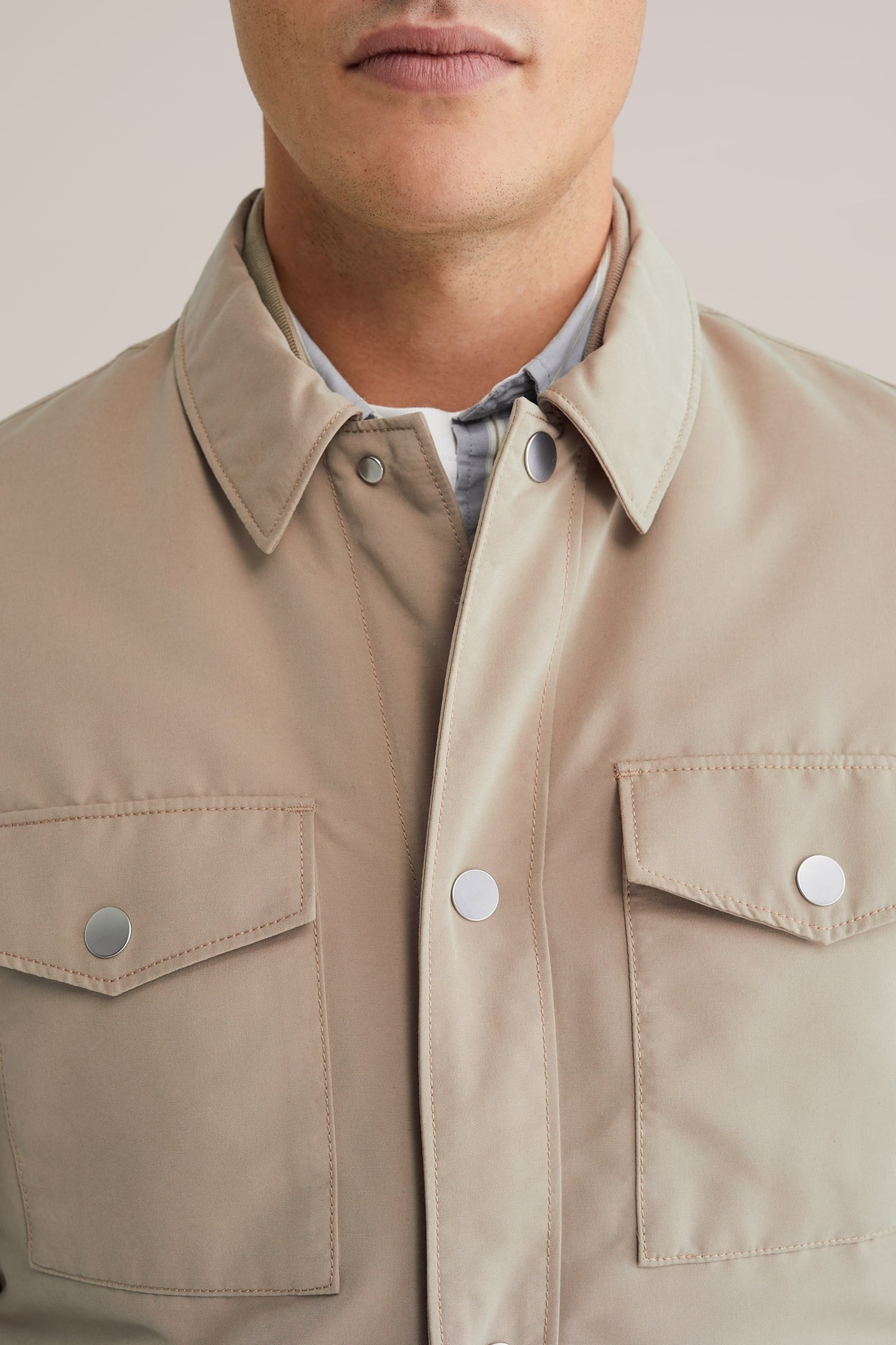 JACKET NORMAL LENGTH BEIGE 5