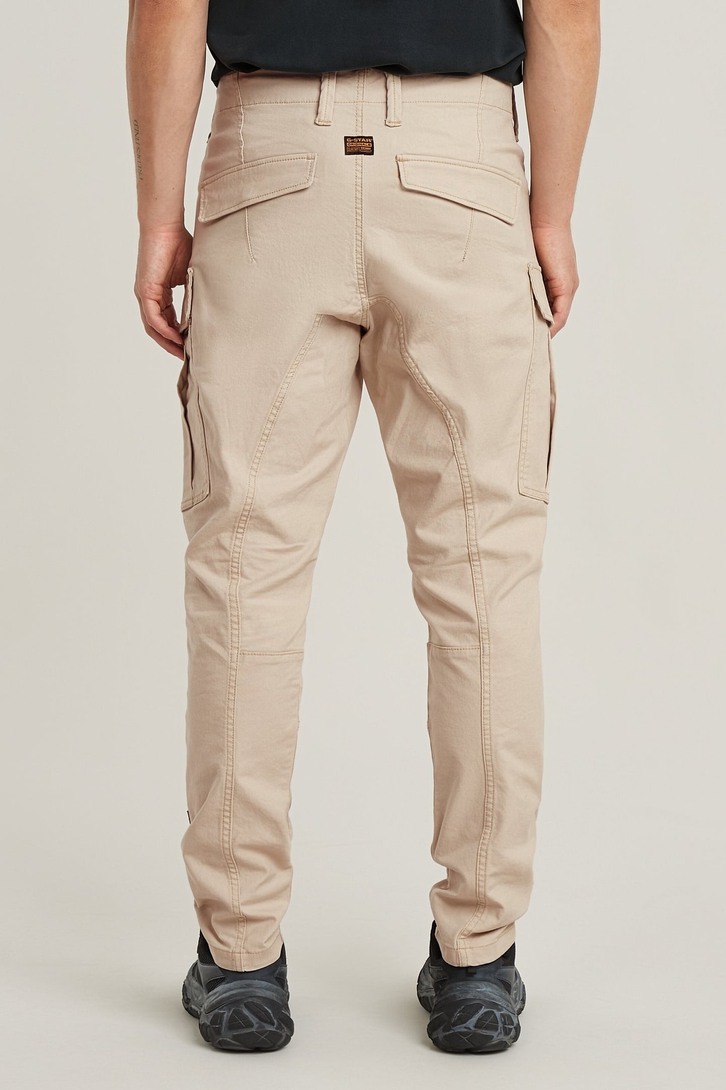 ZIP PKT 3D SKINNY CARGO 2.0 PANTS DK BRICK 3