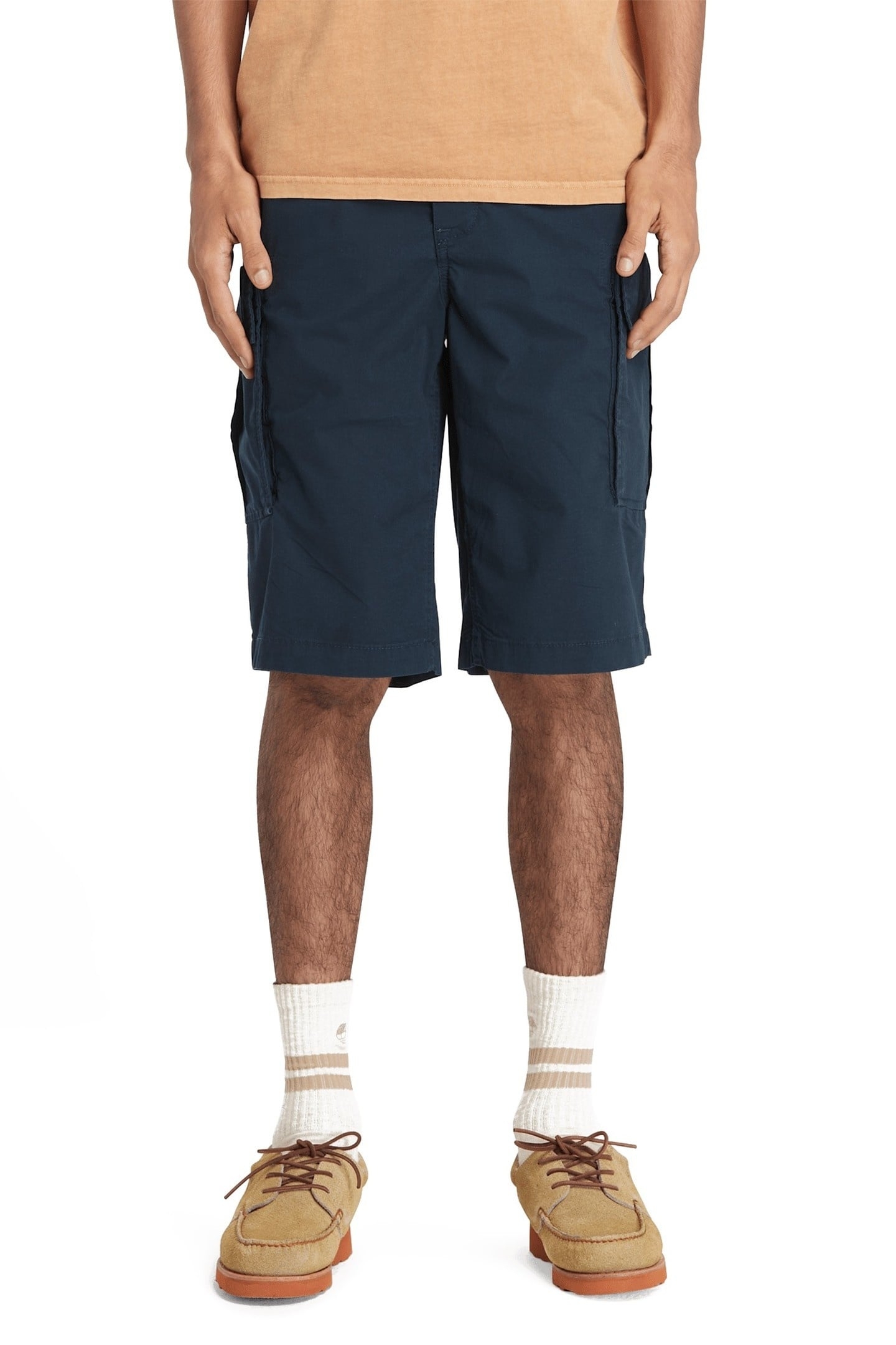 BROOKLINE POPLIN CARGO SHORT DARK SAPPHIRE 1