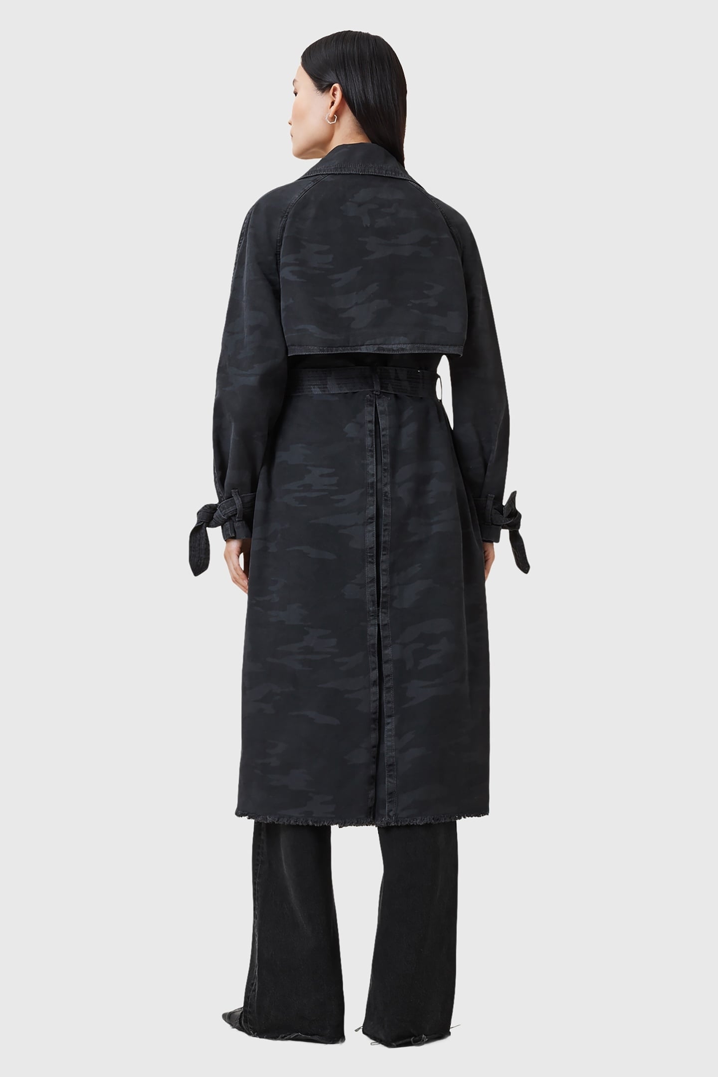 KIKI CAMO TRENCH INK BLUE 3