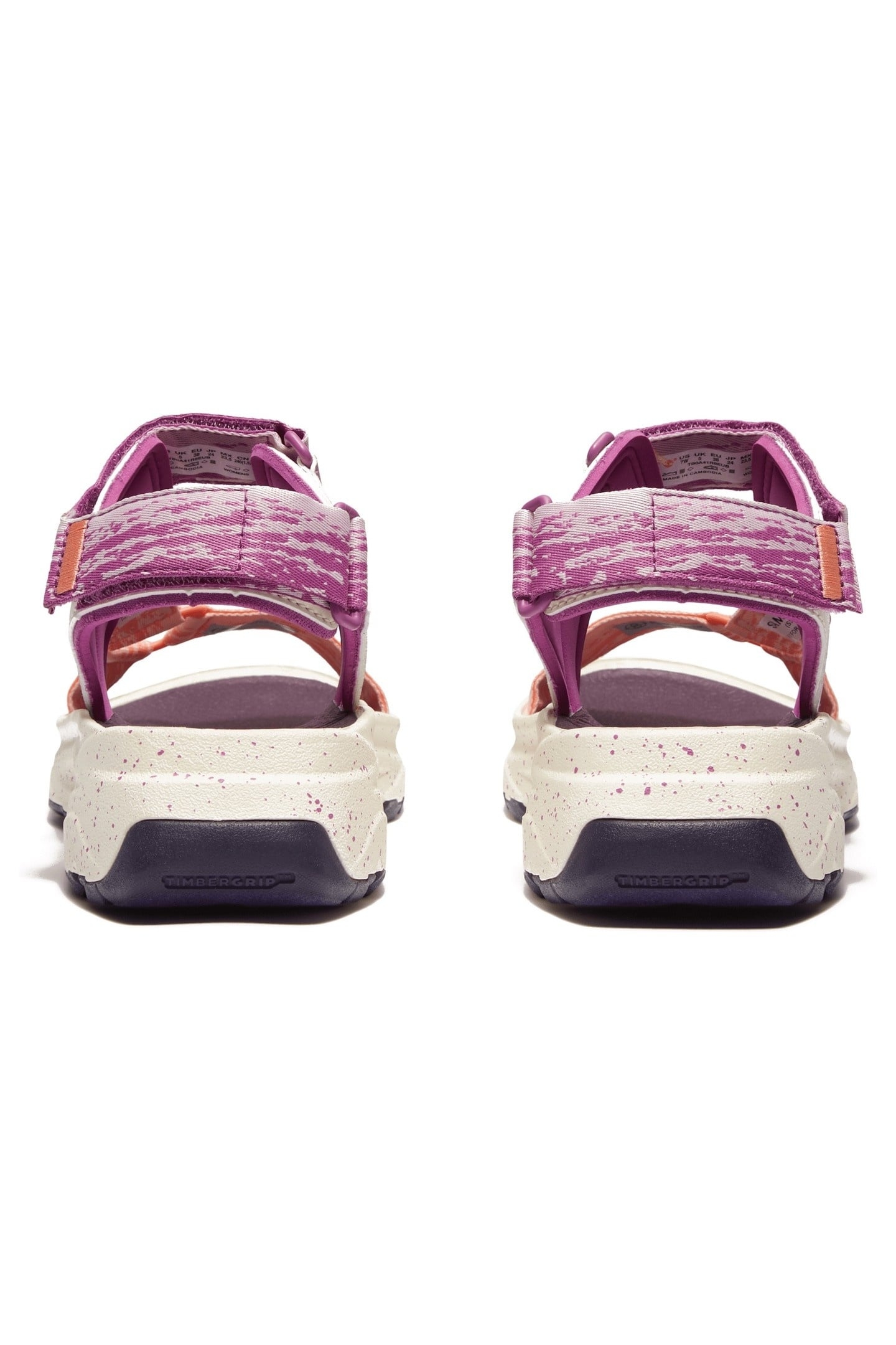 MOTION DUNE BACKSTRAP SANDAL NATURAL WEBBING PINK 6