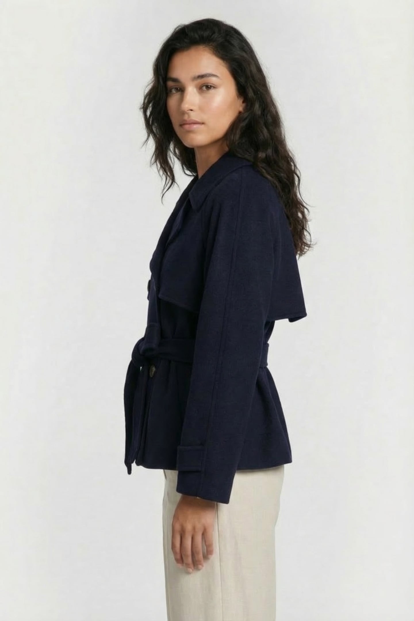 VESPER WOOL JACKET NAVY 3