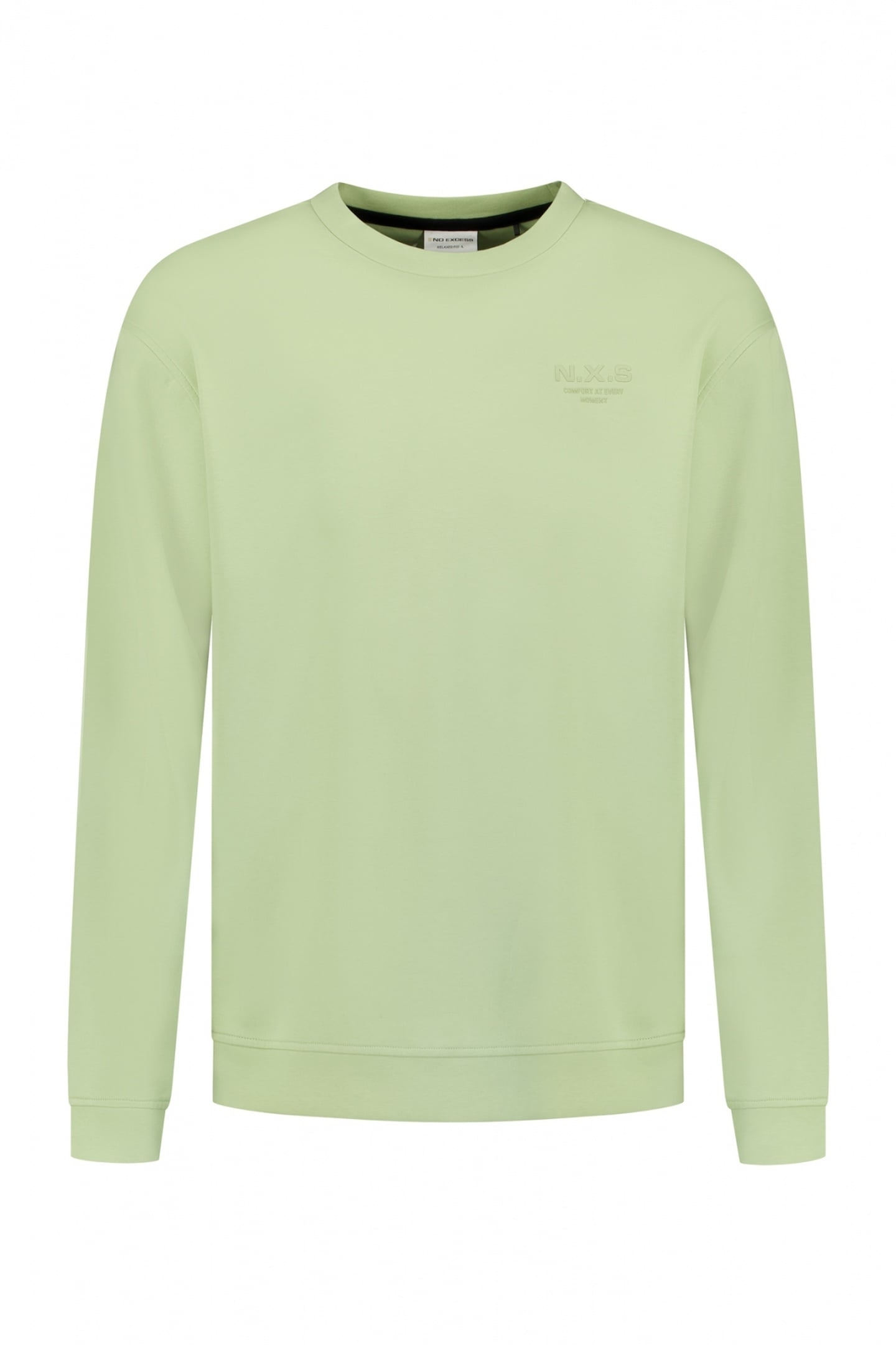 SWEATER CREWNECK INTERLOCK GREEN 1