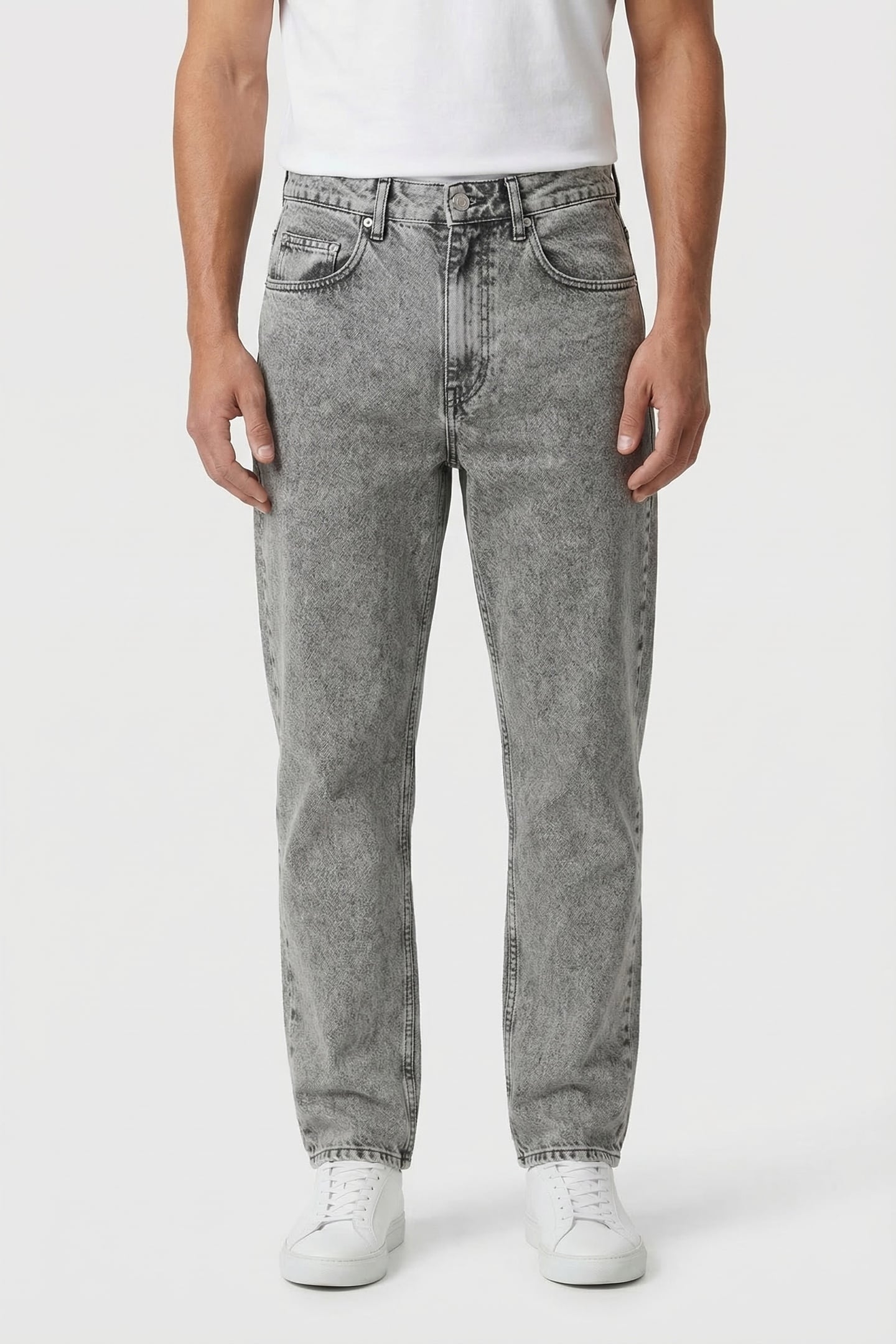 LARSON PANTS LIGHT GREY 1