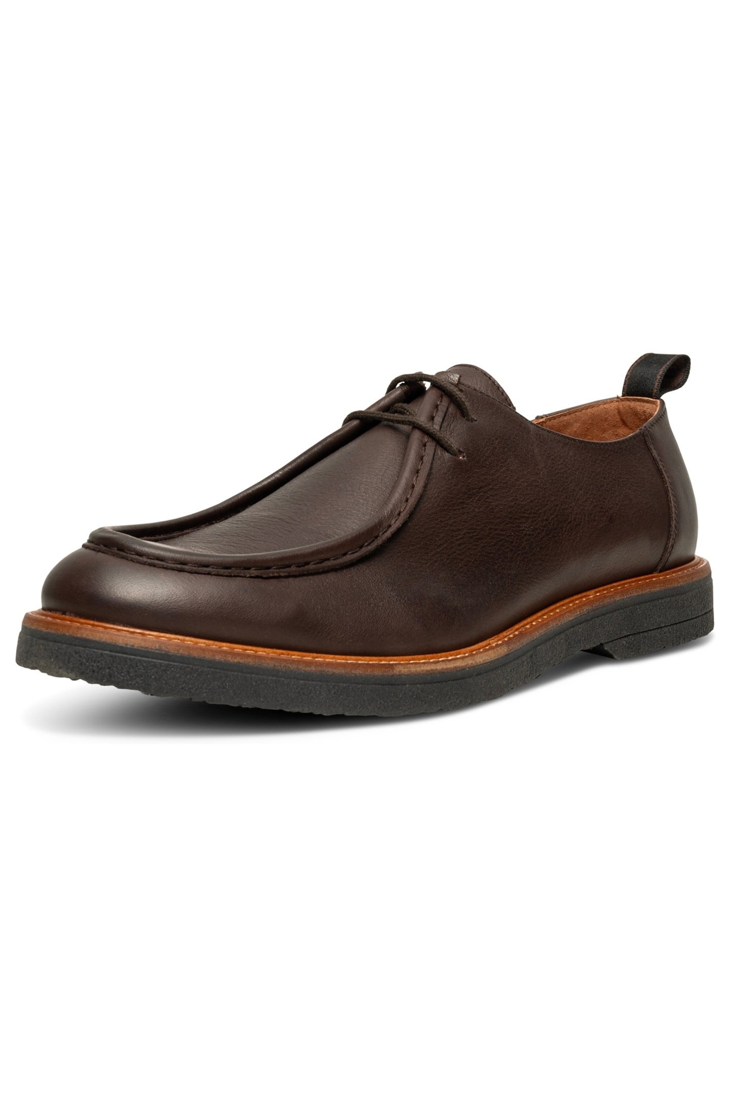 STB-KIP WALLABEE LEATHER BROWN 3