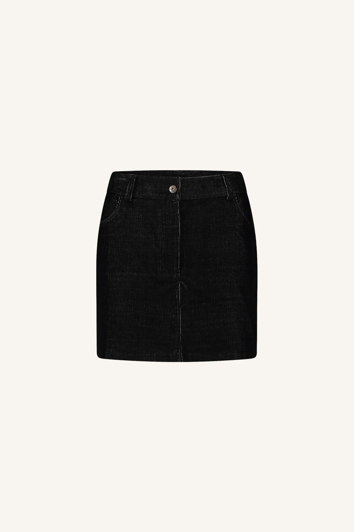 JOSIE CORD SKIRT BLACK 2