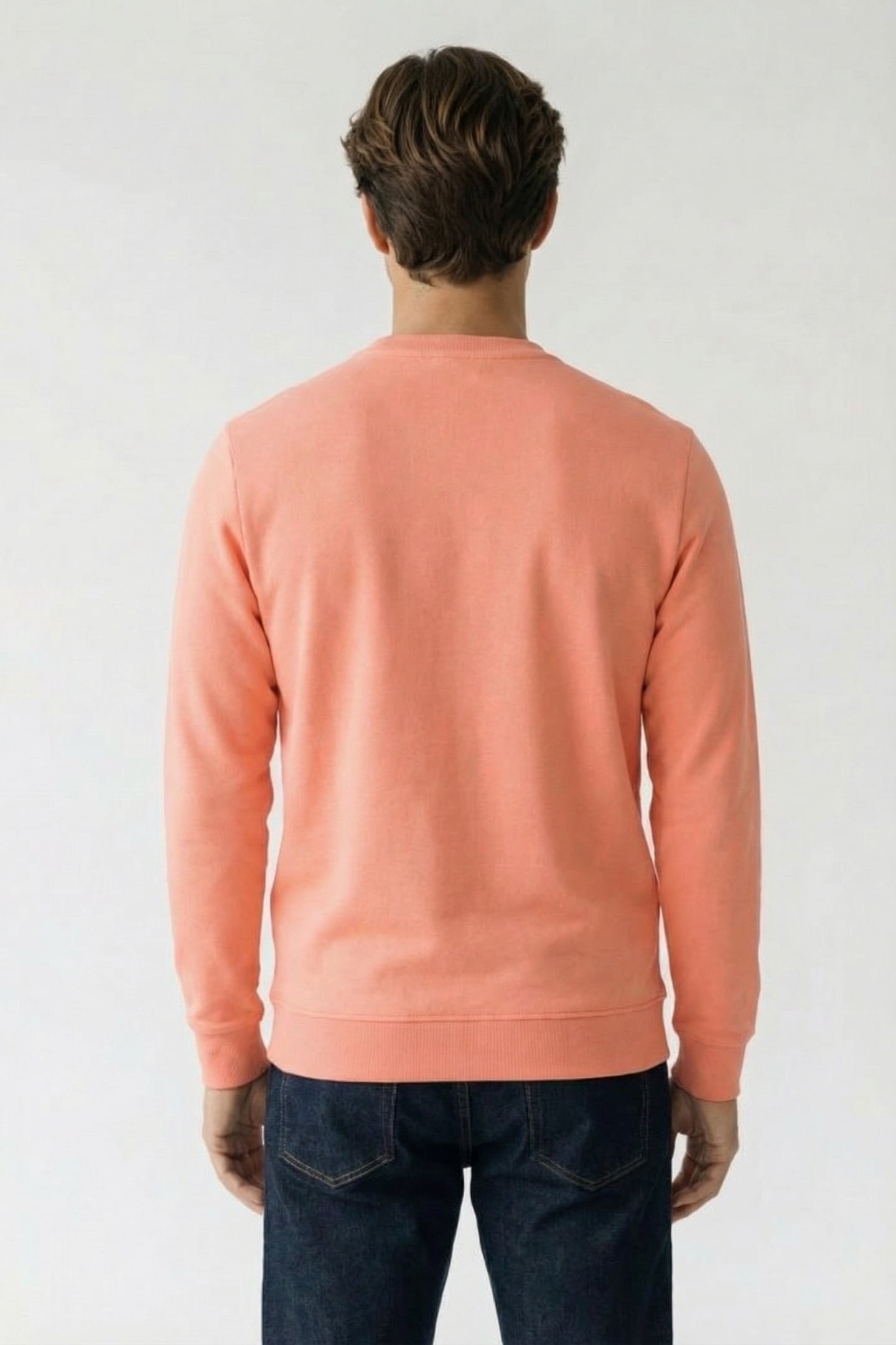 CREW NECK FLY FLEECE WARM UP PINK 2