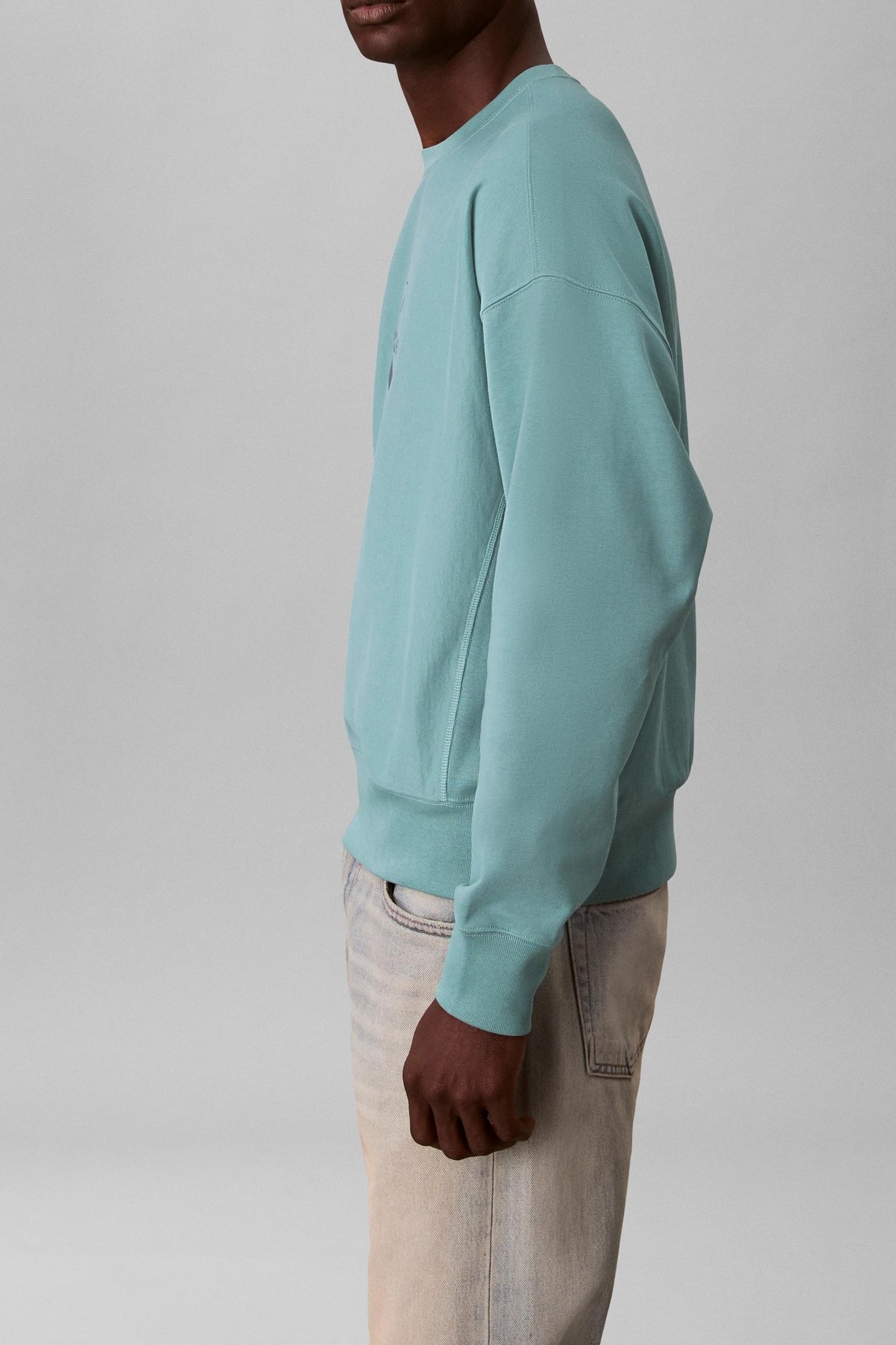 LS PREMIUM TERRY MONOGRAM SWEATER TEQUILA BLUE 4