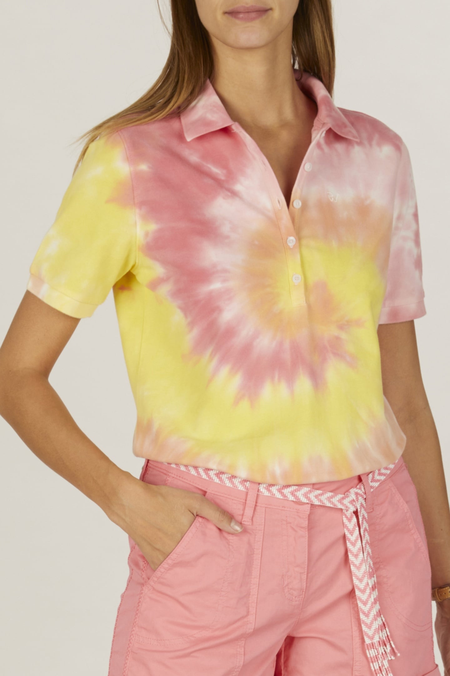 BASIC POLO SHSL TIE&DYE 5