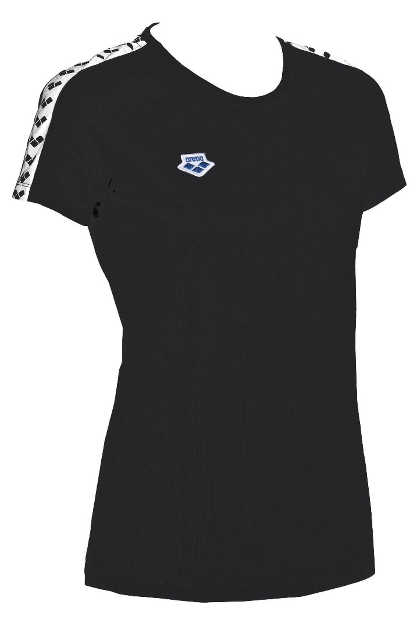 W T-SHIRT TEAM BLACK-WHITE-BLACK 7