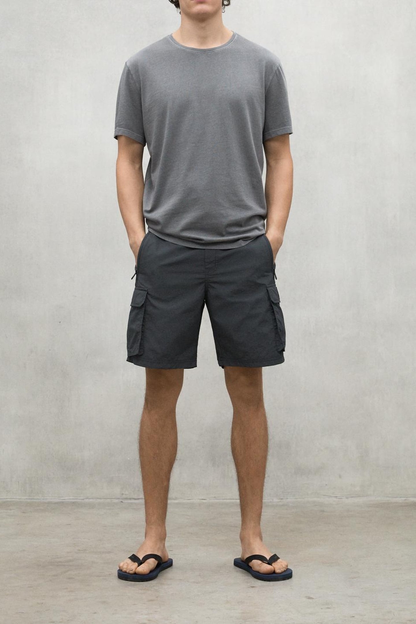 ALISTEALF SHORTS ASPHALT 1