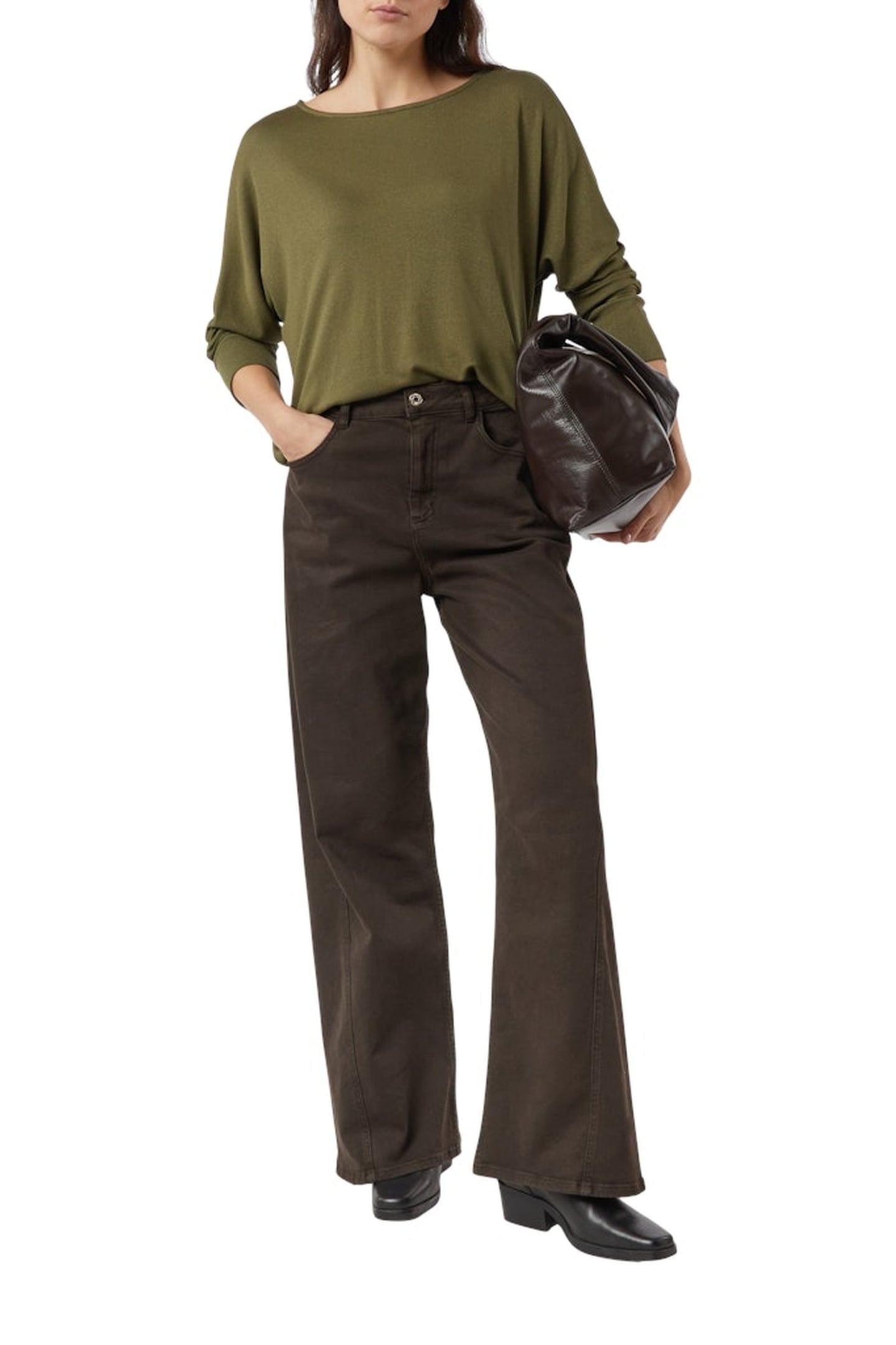 COMMA T-SHIRTS DARK GREEN 2