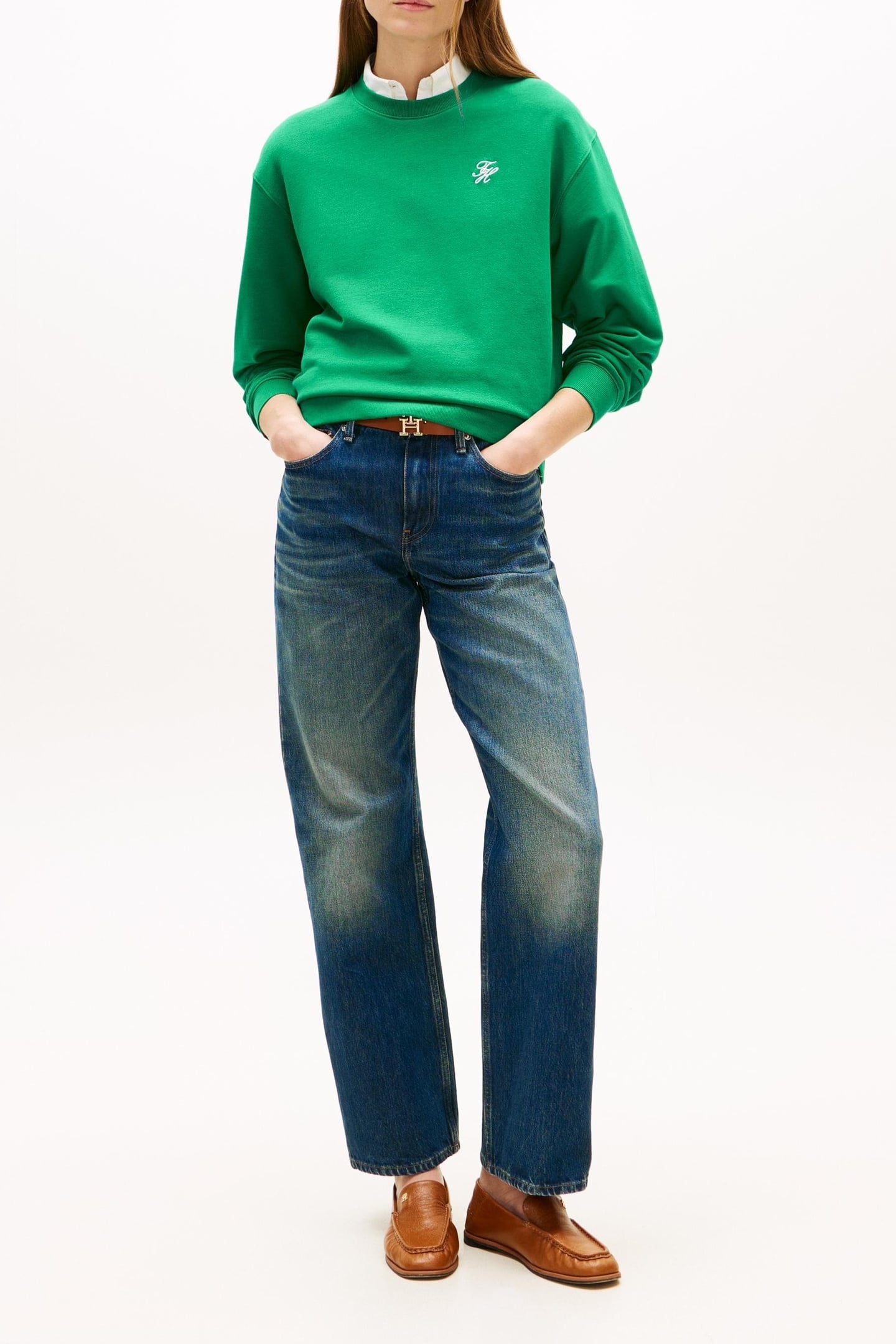 SCRIPT REGULAR SWEATS COURTSIDE GREEN 1