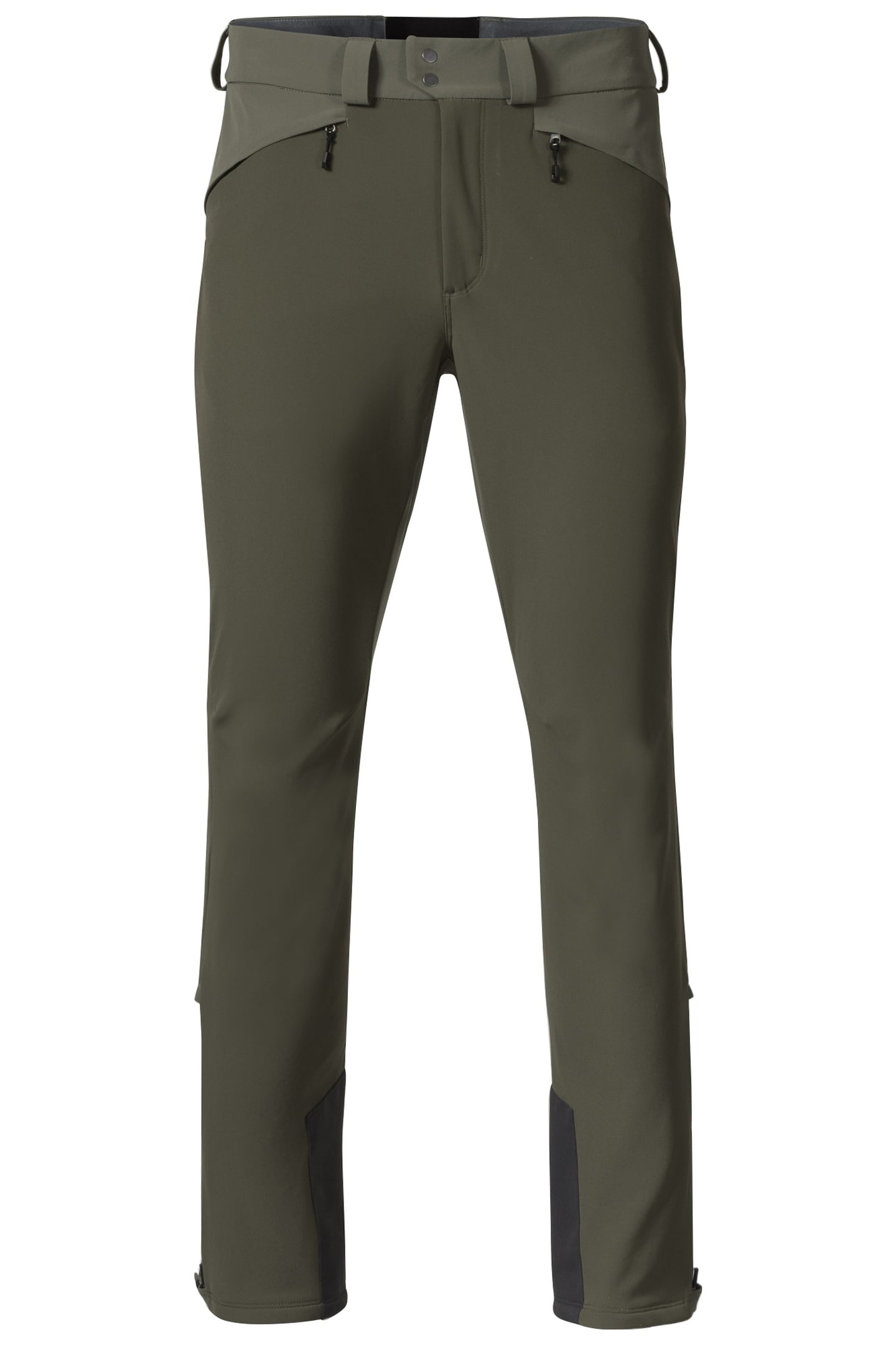 ISTJERN WARM FLEX PANT DARK GREEN MUD/GREEN MUD 1