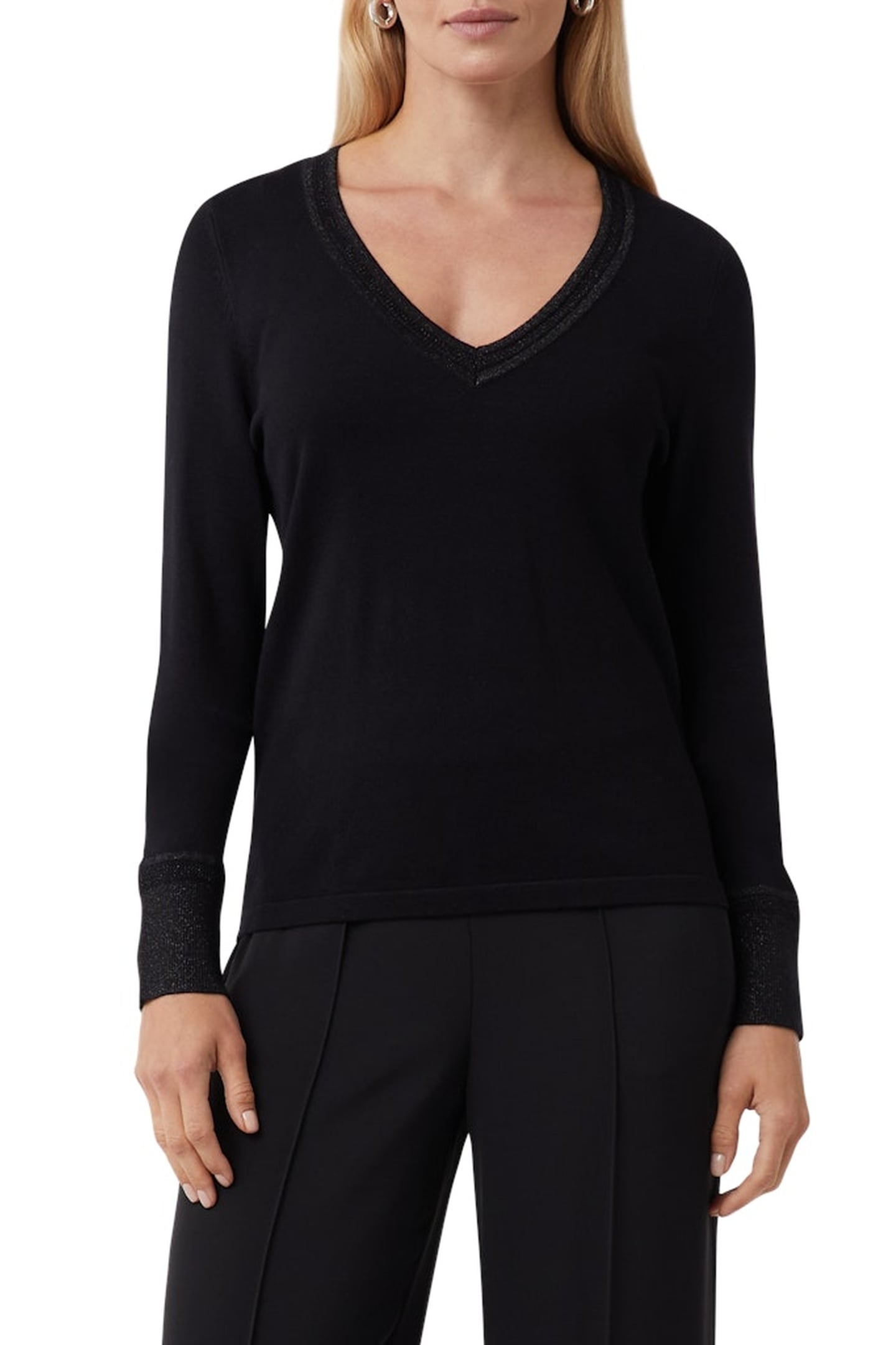 COMMA PULLOVER BLACK 1