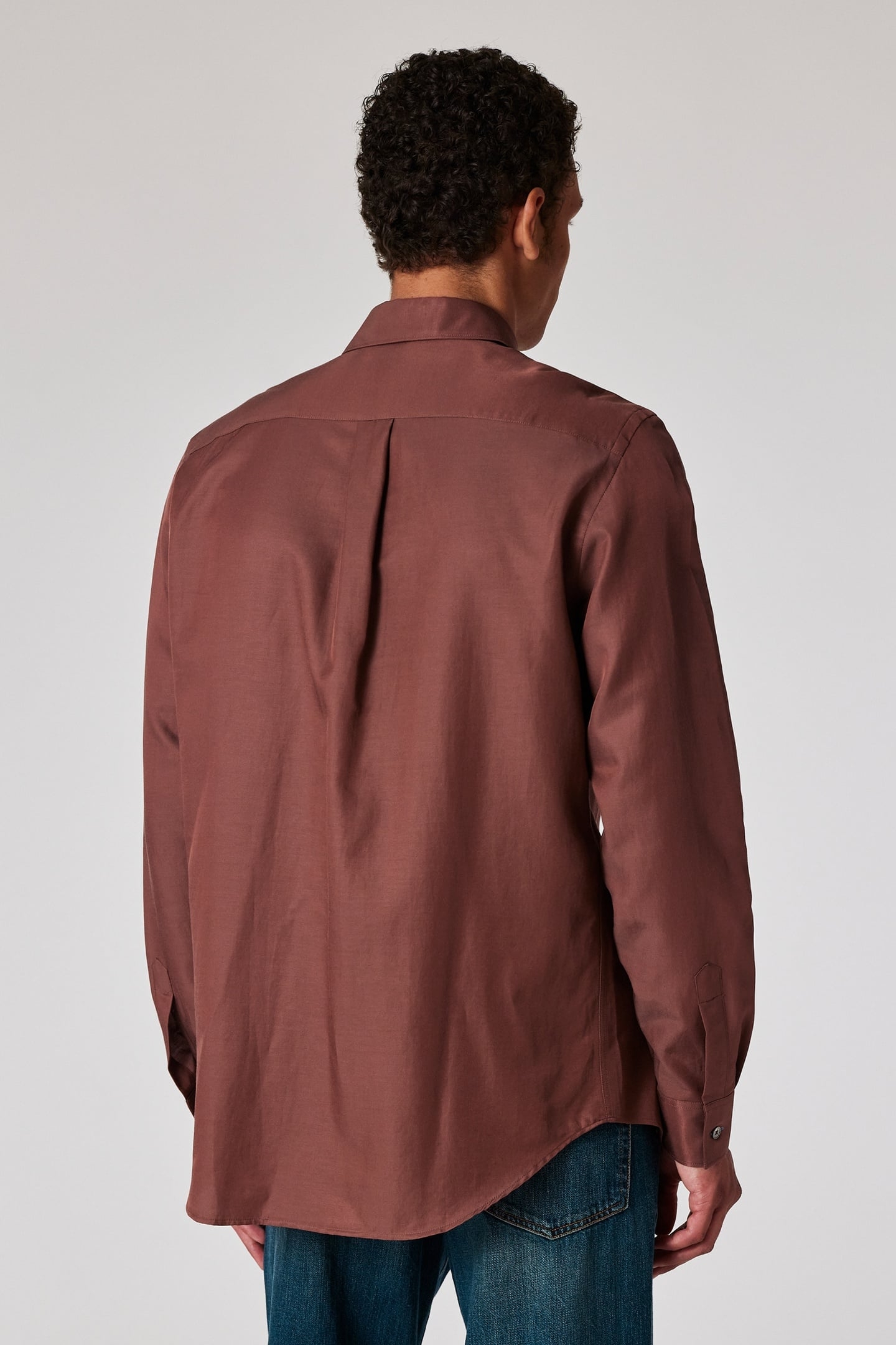 S/C CASUAL FIT SHIRT HAZELNUT 3