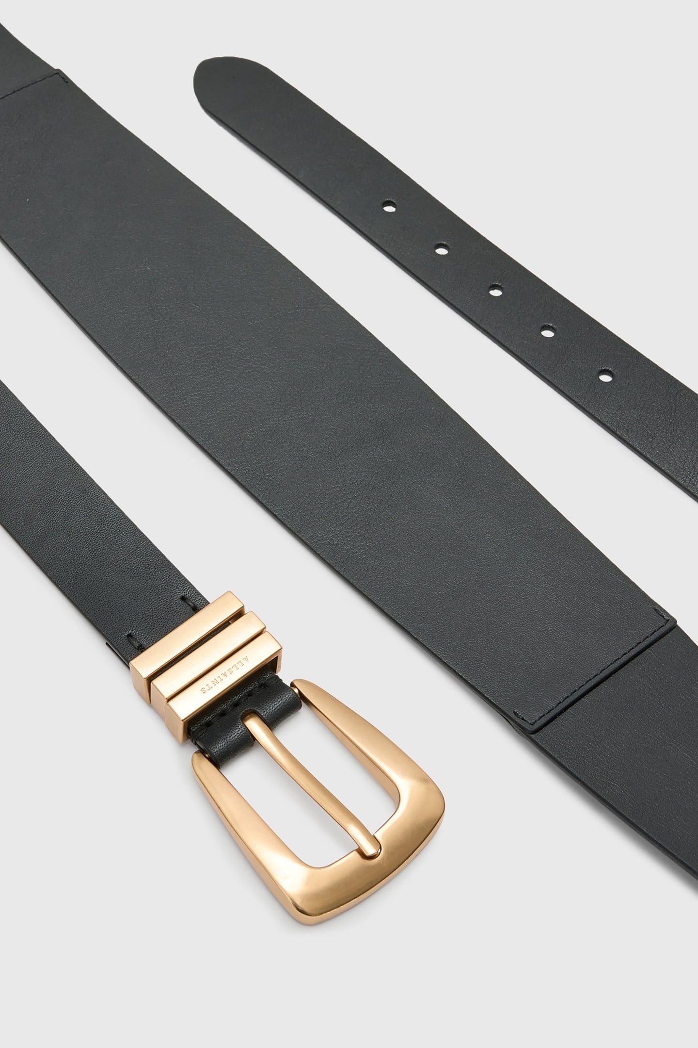 TRINITY ALCOR BELT BLACK/WARM BRASS 4