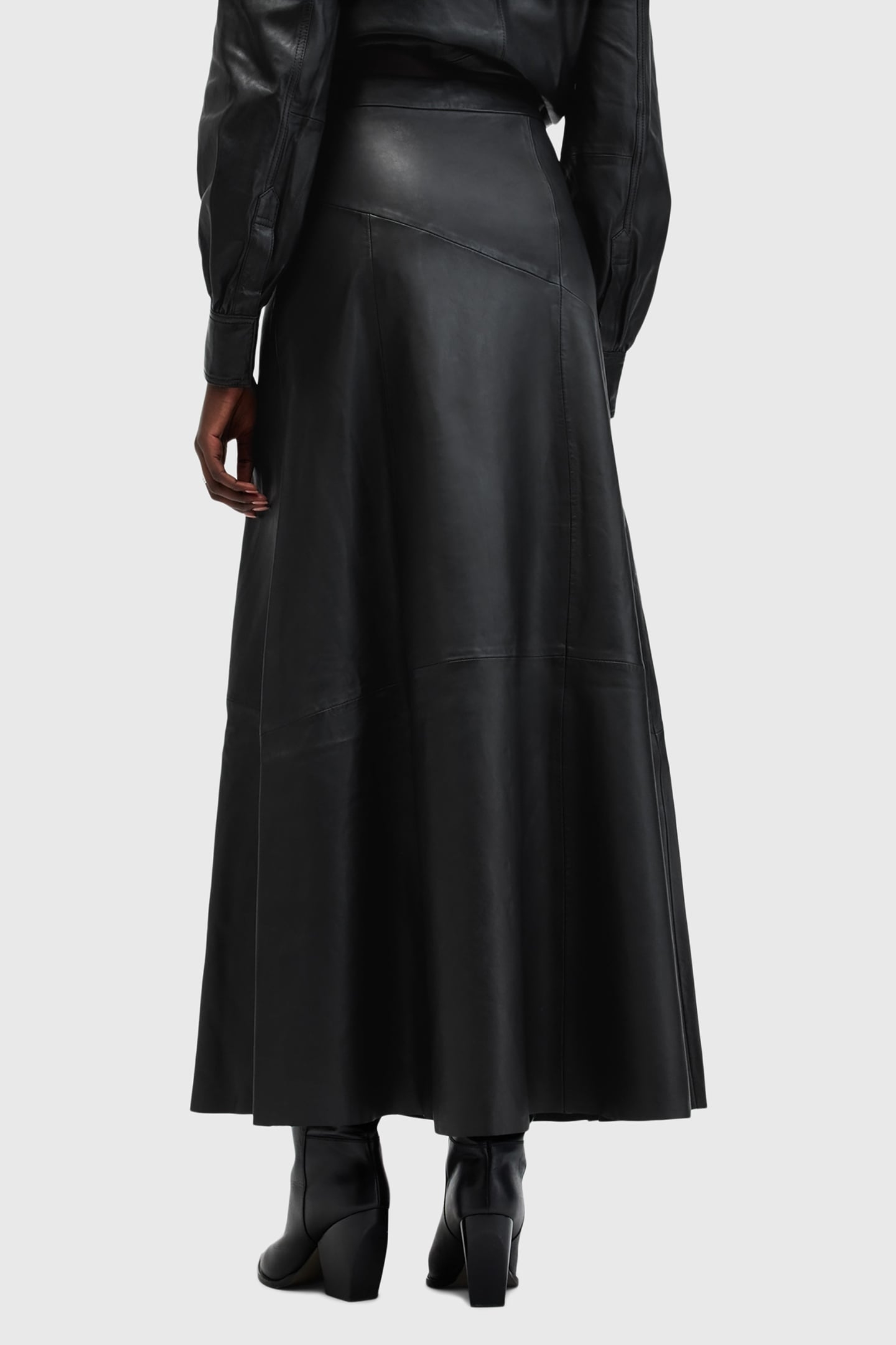 GIANA MAXI SKIRT BLACK 2