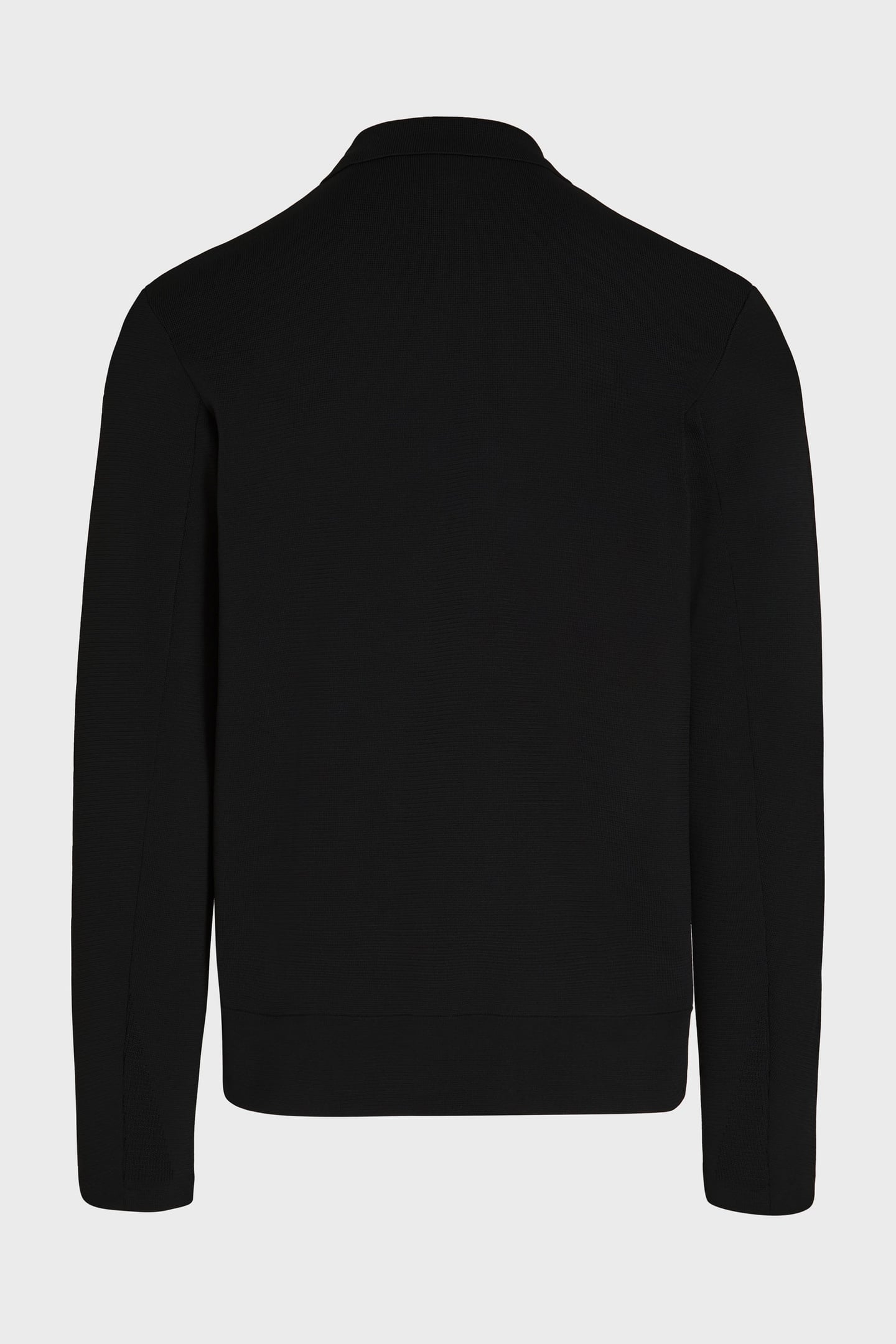 FANOA V1.Y8.01 FLAT-KNIT-JACKET BLACK 3