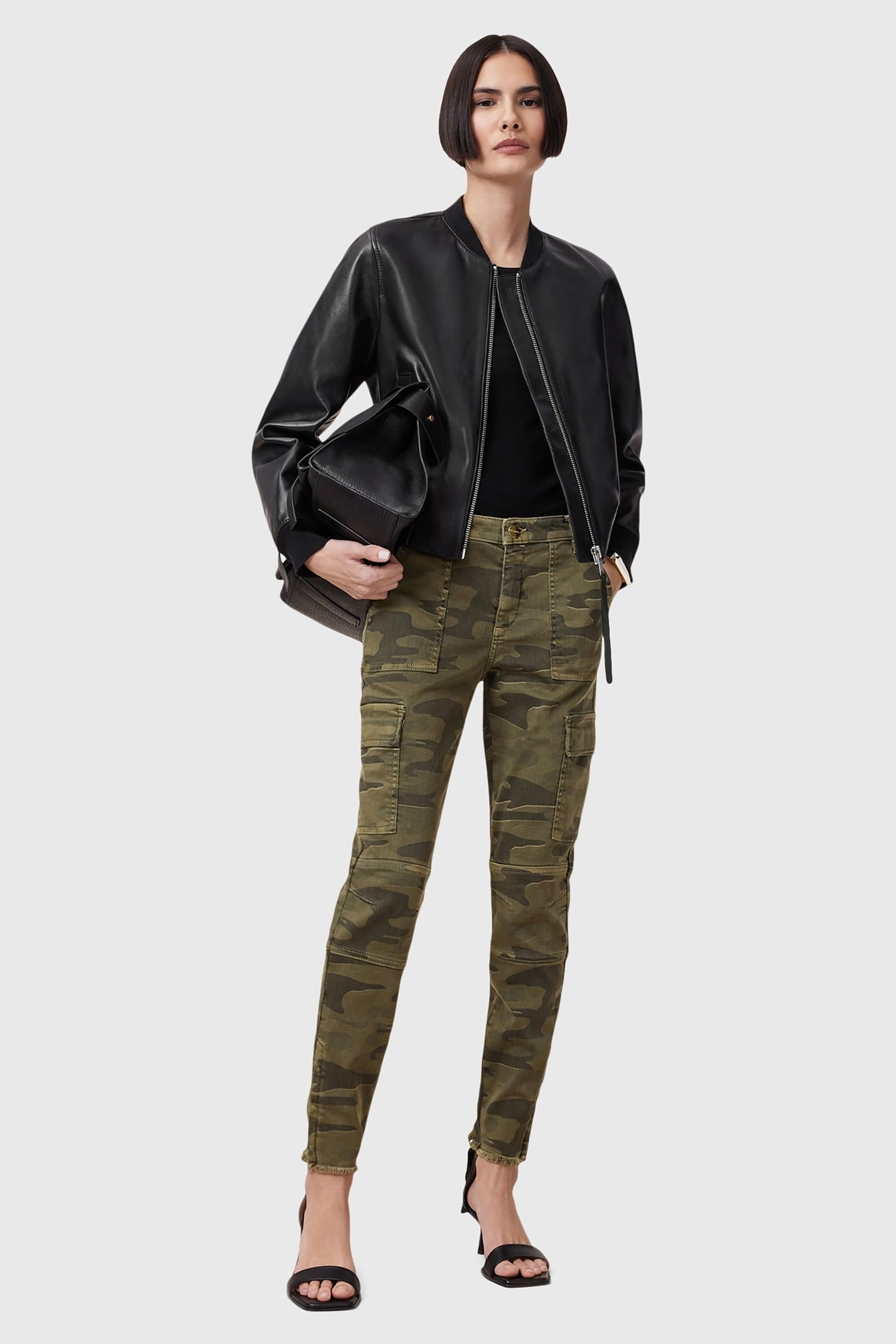 DURAN SKINNY CARGO CAMO GREEN 2