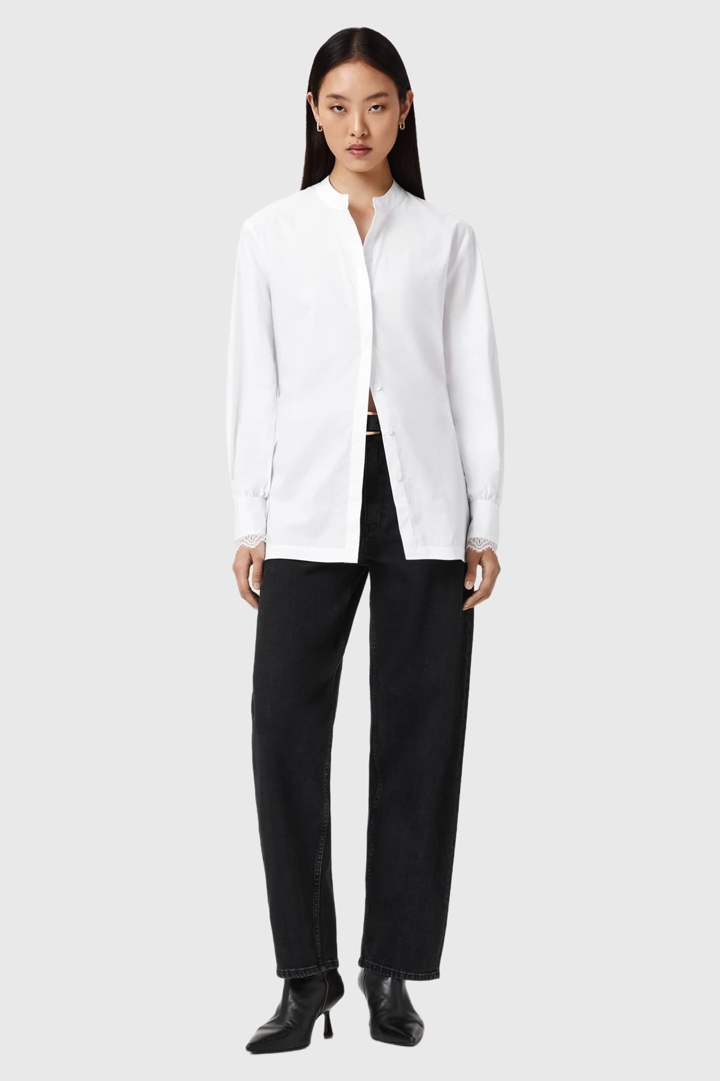 ETHEL LACE SHIRT WHITE 5