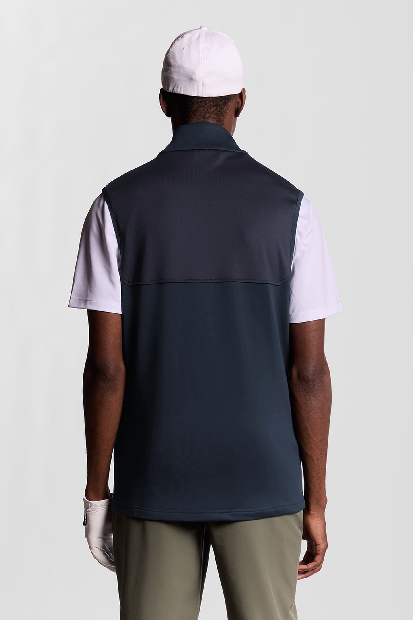 GOLF WINDJAMMER FULL ZIP VEST DARK NAVY 3