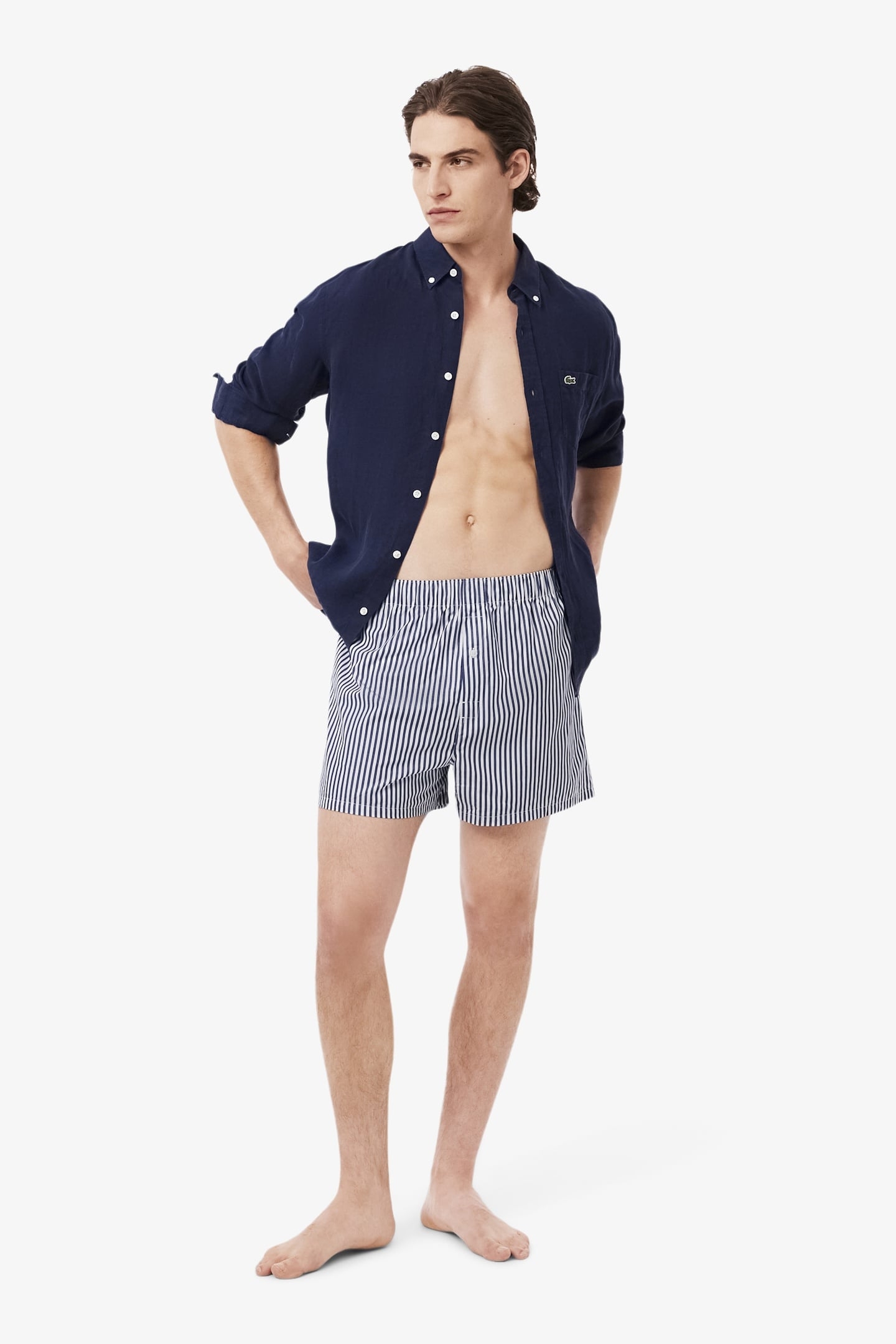 BOXER MEN NAVY BLUE/WHITE 7