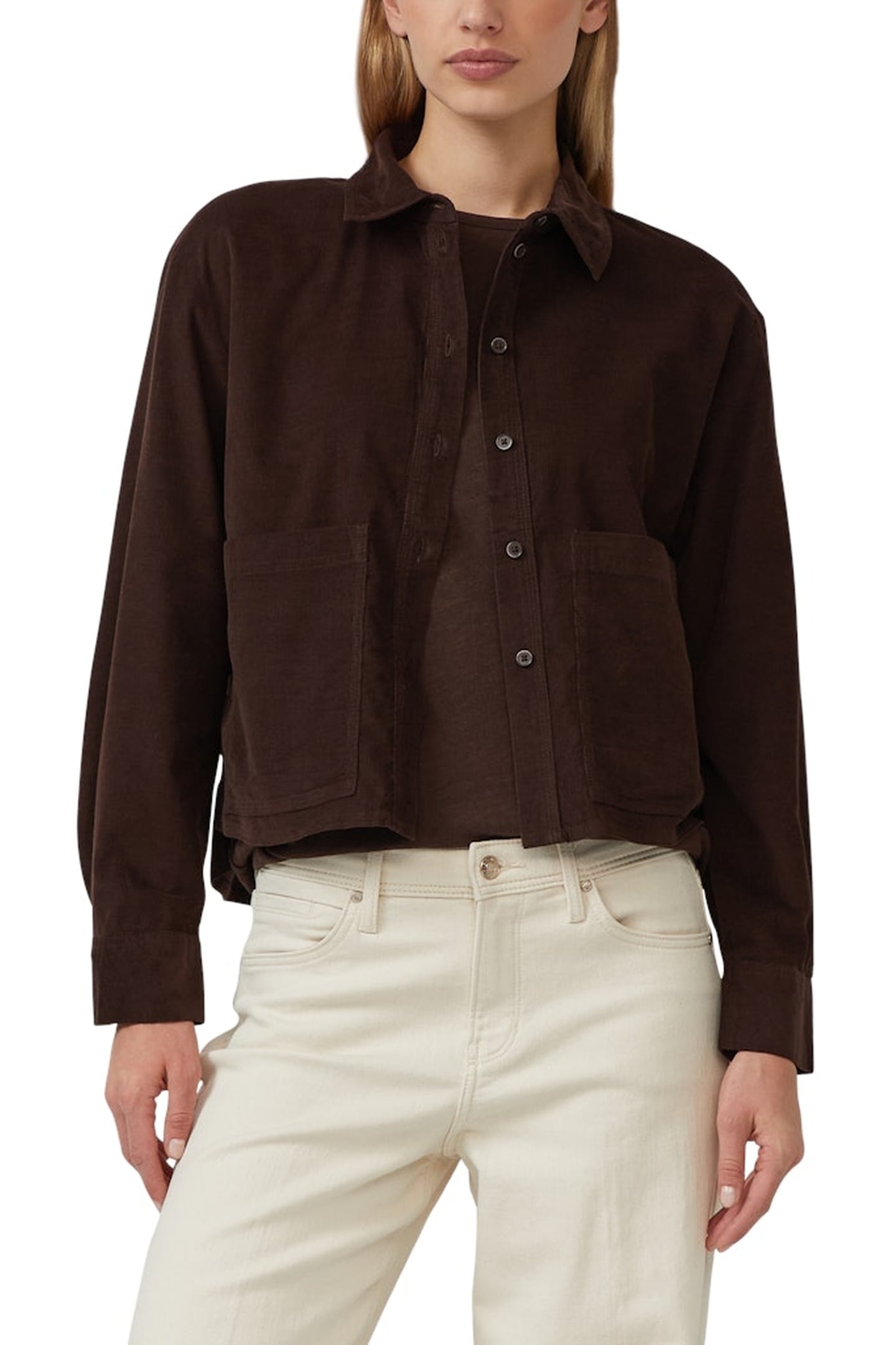 S.OLIVER BLOUSES BROWN-DARK 1