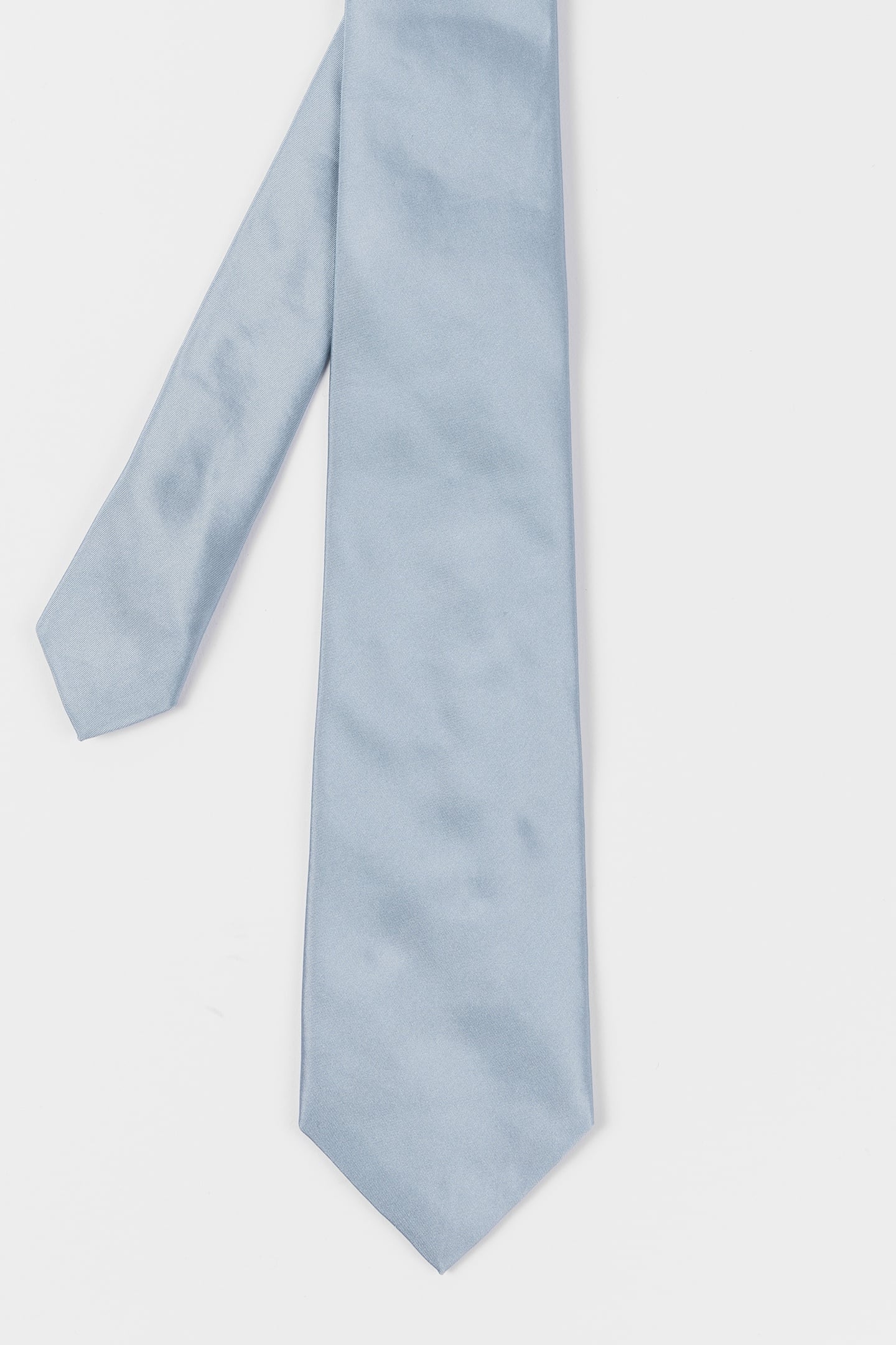 TIE PLAIN SILK NEW LIGHT BLUE 3