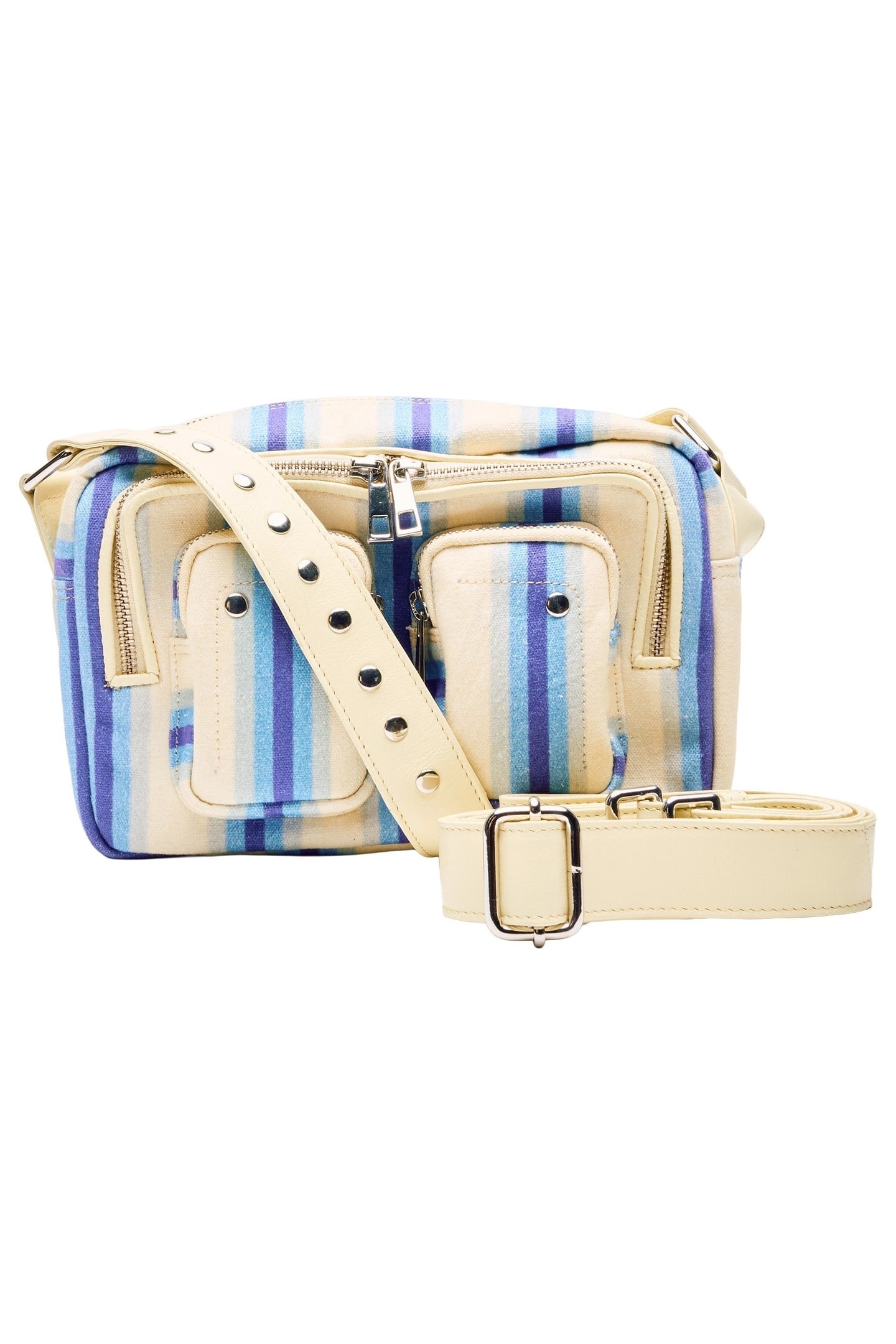 ELLIE CANVAS BLUE STRIPES 5