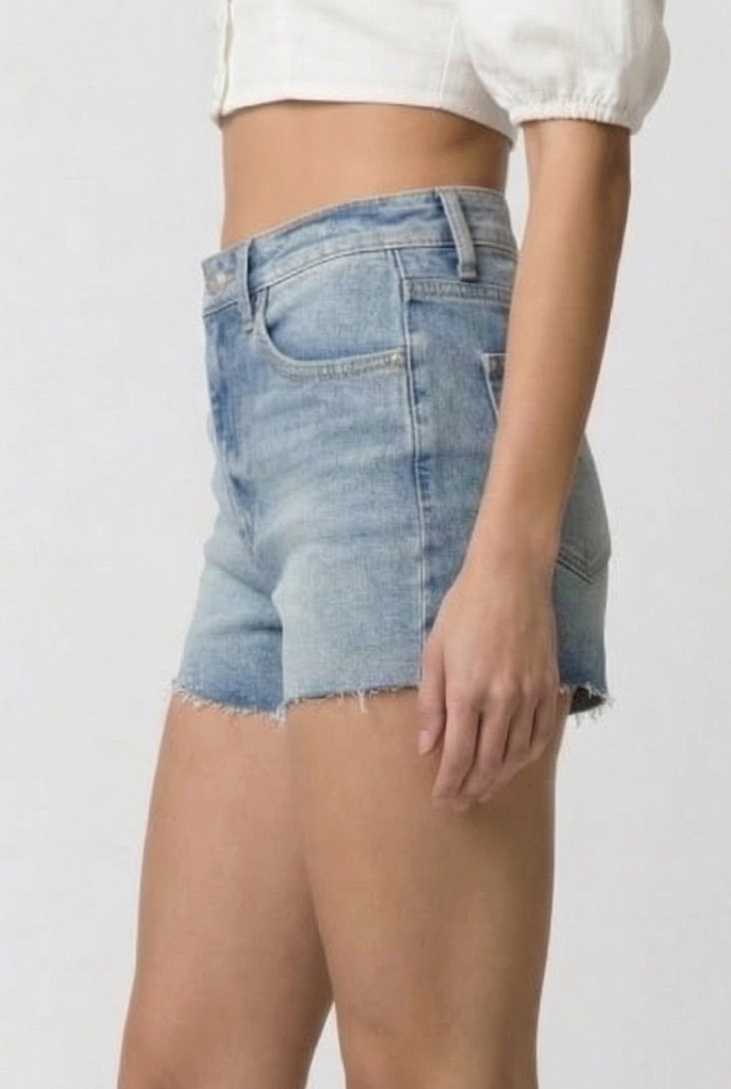 IRIS SHORT MID BLUE STONE 3