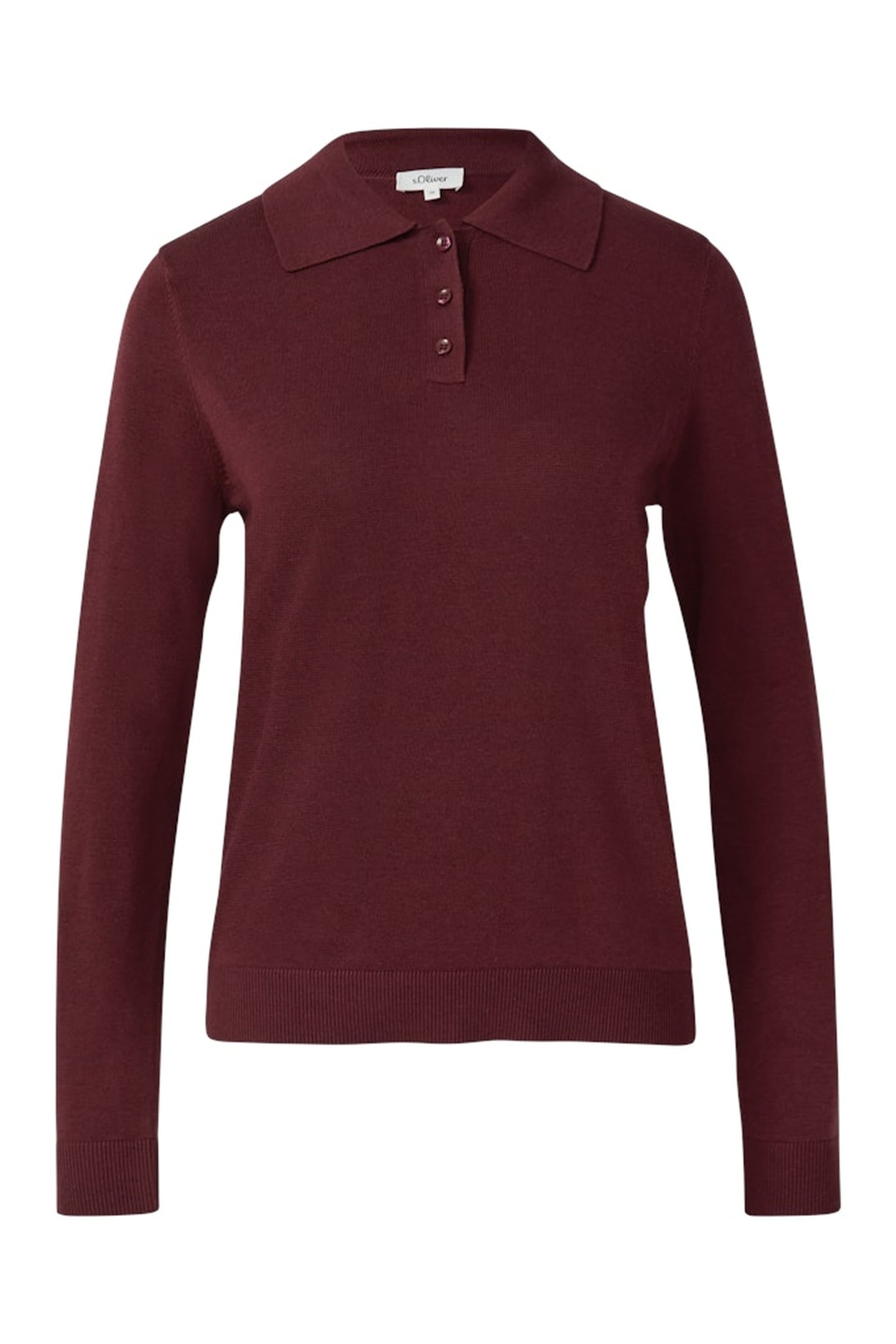 S.OLIVER PULLOVER BURGUNDY 4