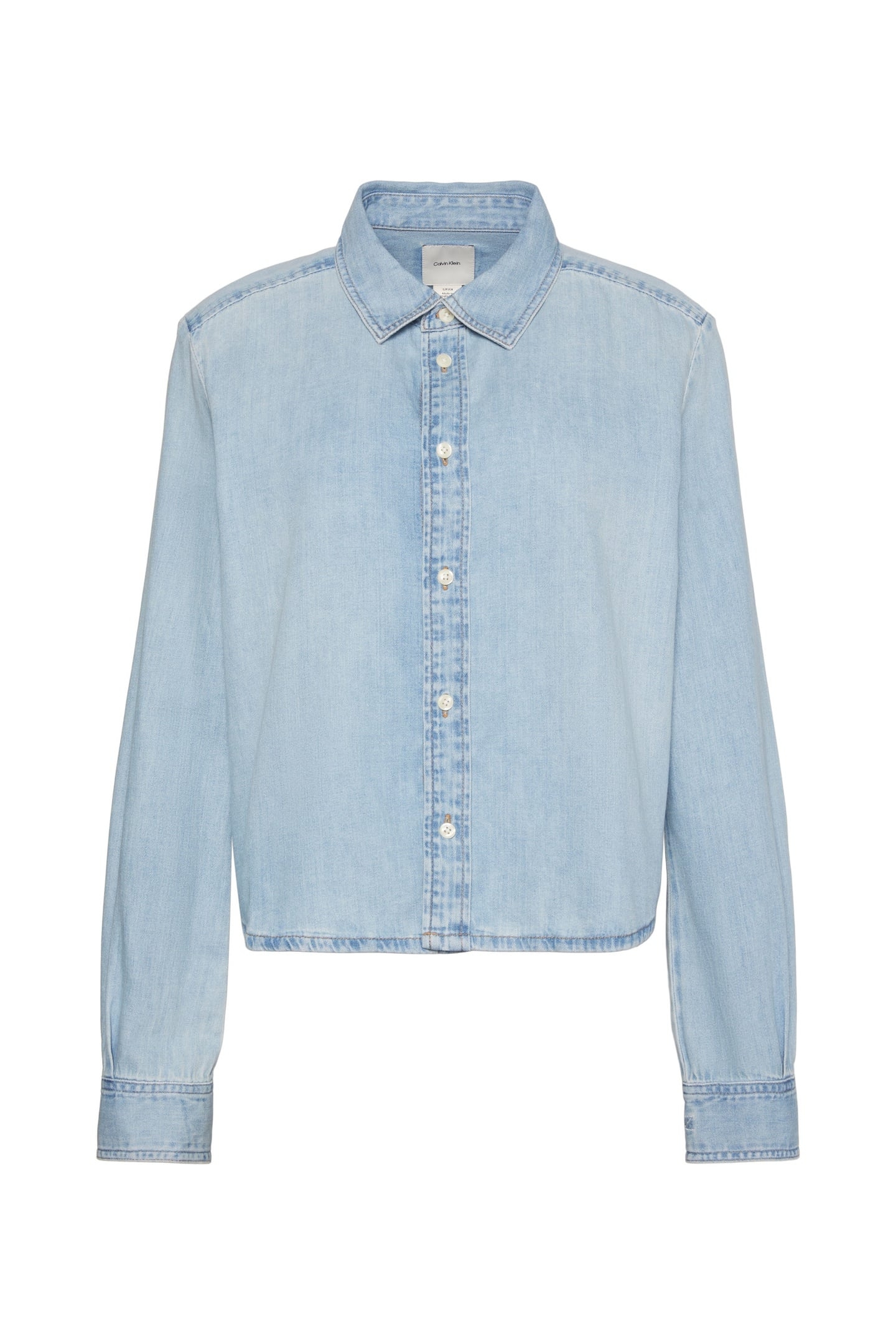 CROPPED LS SHIRT BRIGHTON BLUE 5