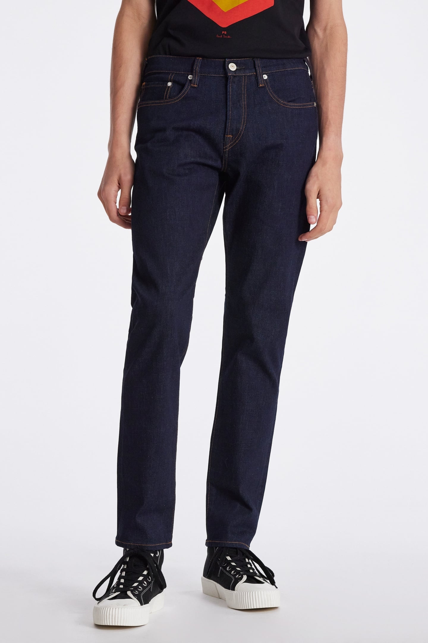 TAPERED FIT JEAN RINSE WASH 1