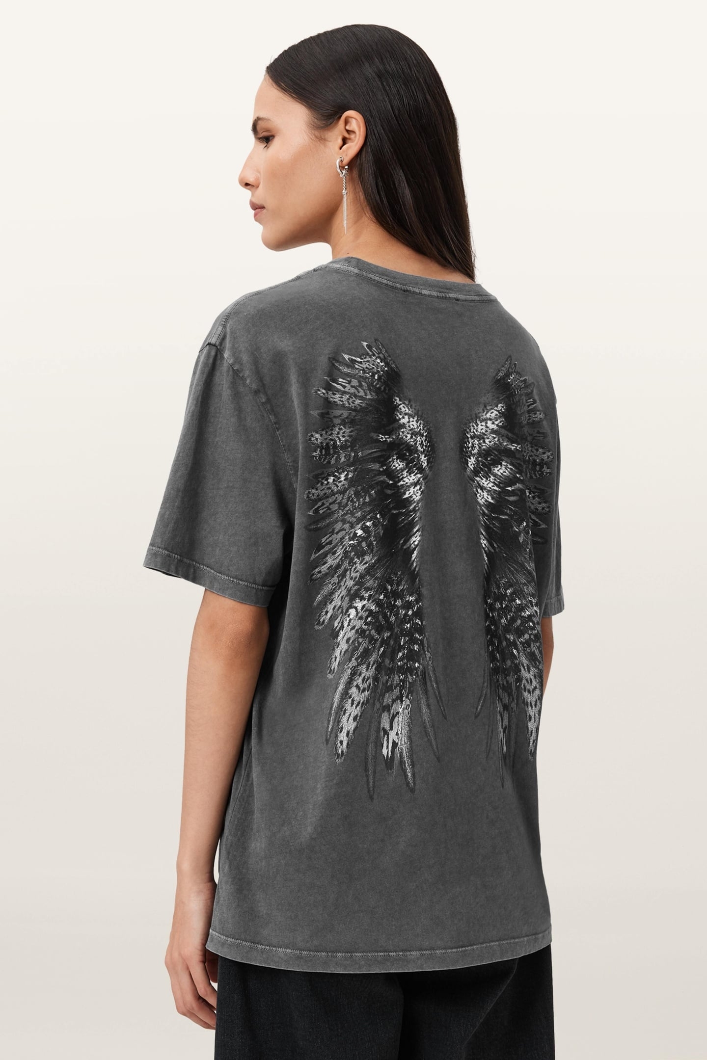 WINGS TEE WASHED BLACK 2