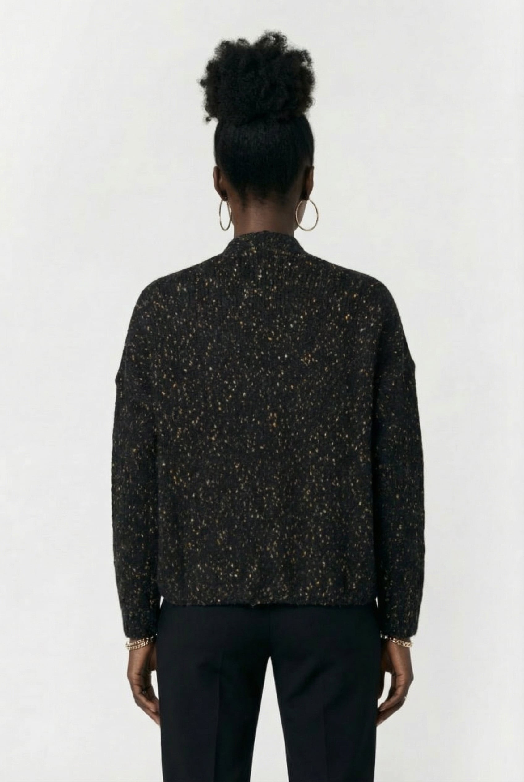 POMME CARDIGAN BLACK 2