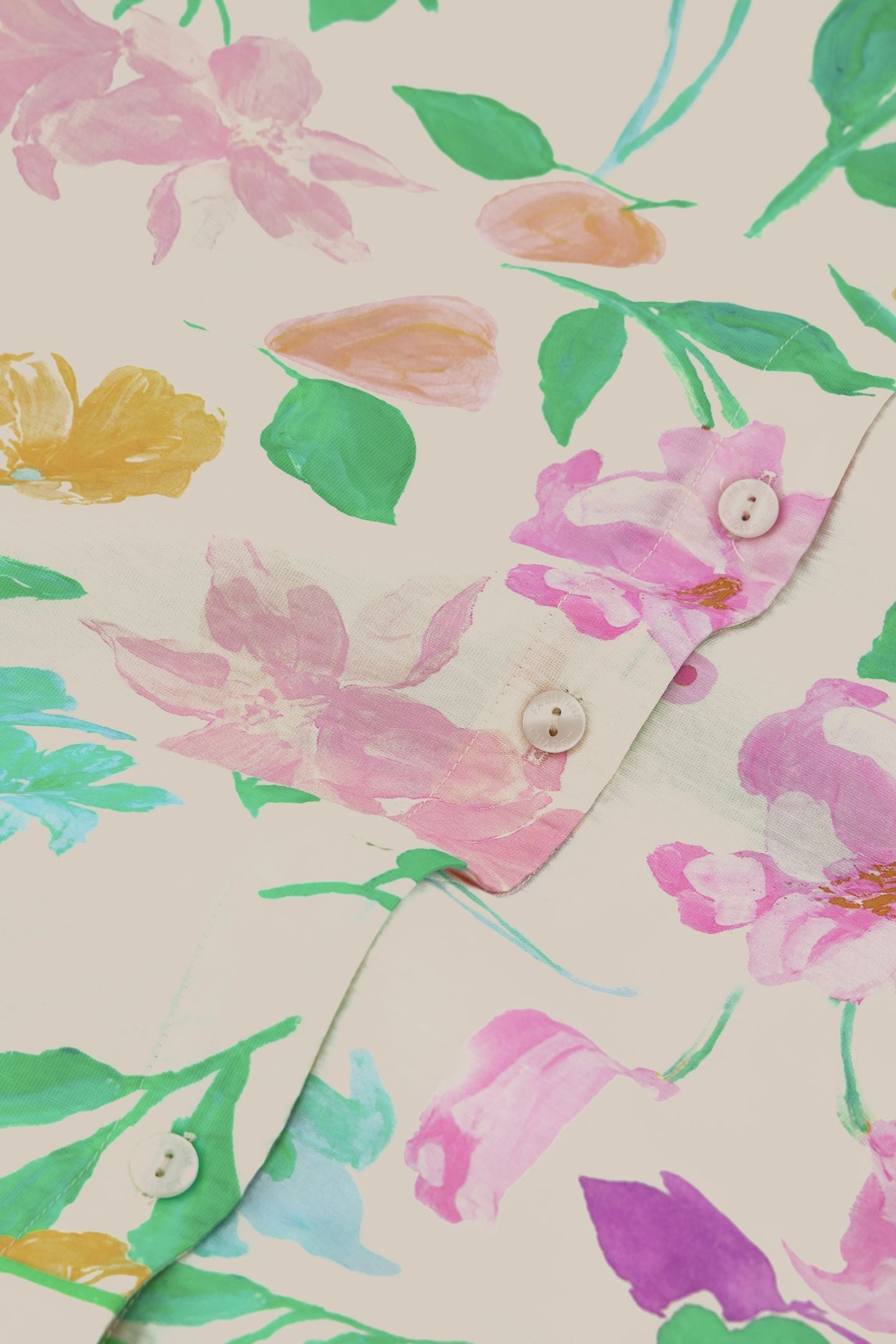 BROCK BLOUSE WARM WHITE/GREEN GLO 4