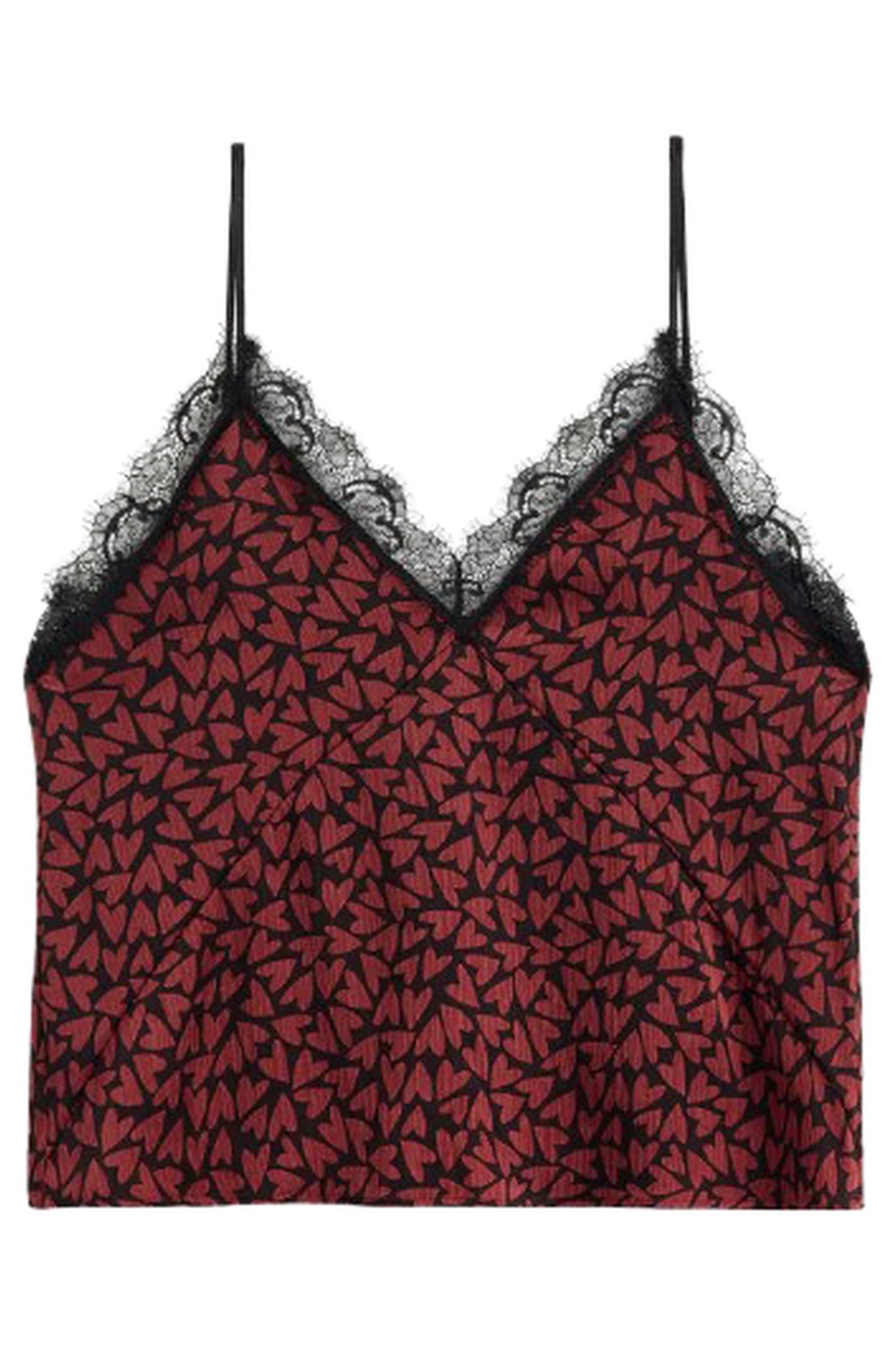 THE RED HEARTS CRINKLE TOP RED 2