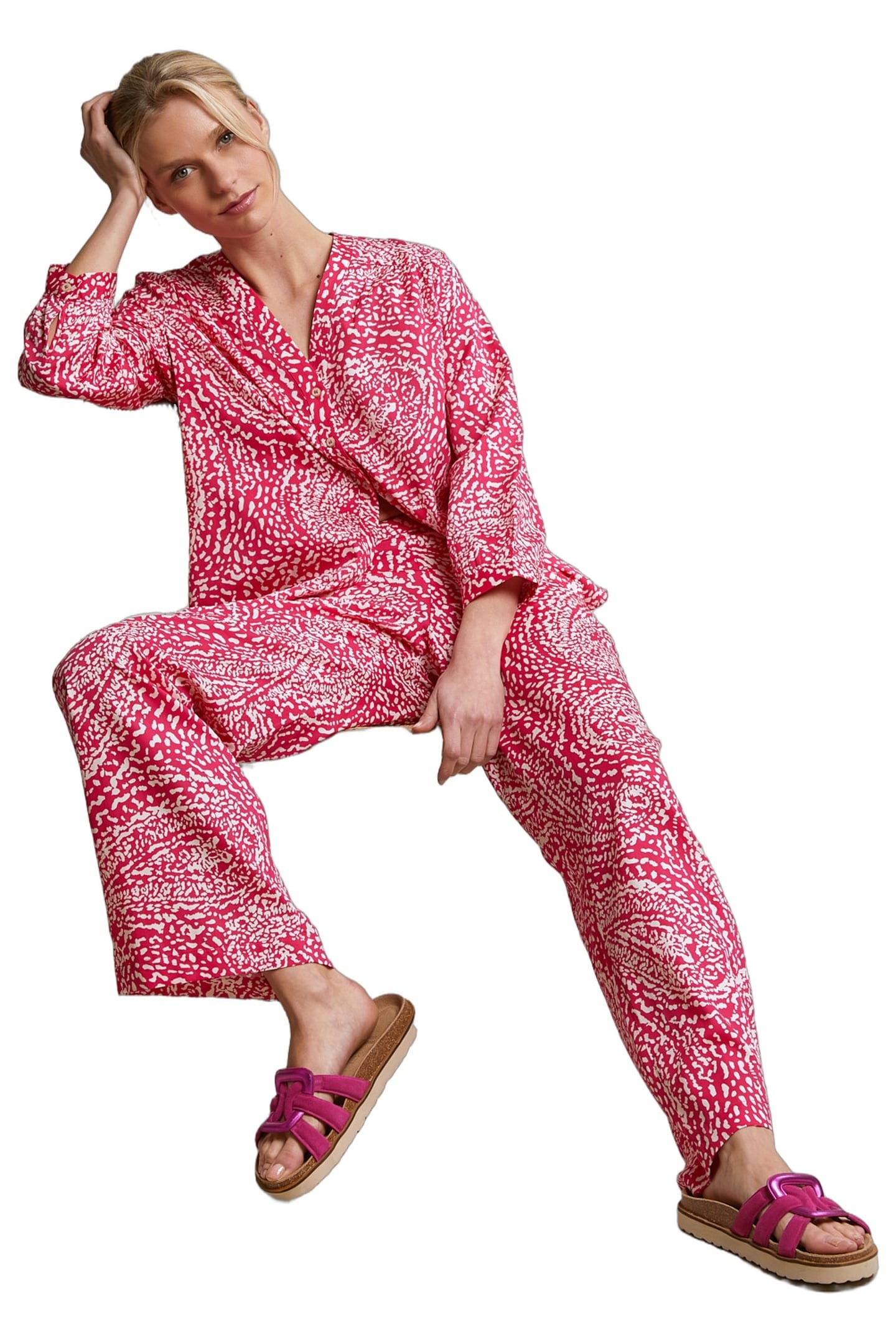 PINK FANTASY PANTS ELASTIC WAIST 2