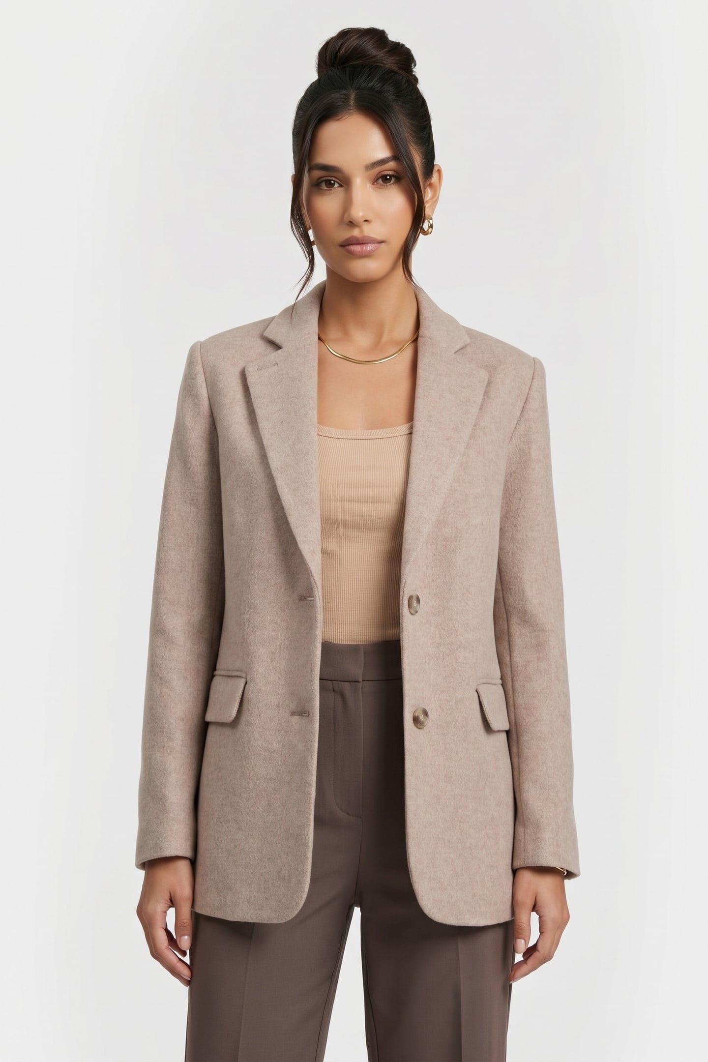 NICOLE BLAZER BEIGE 1