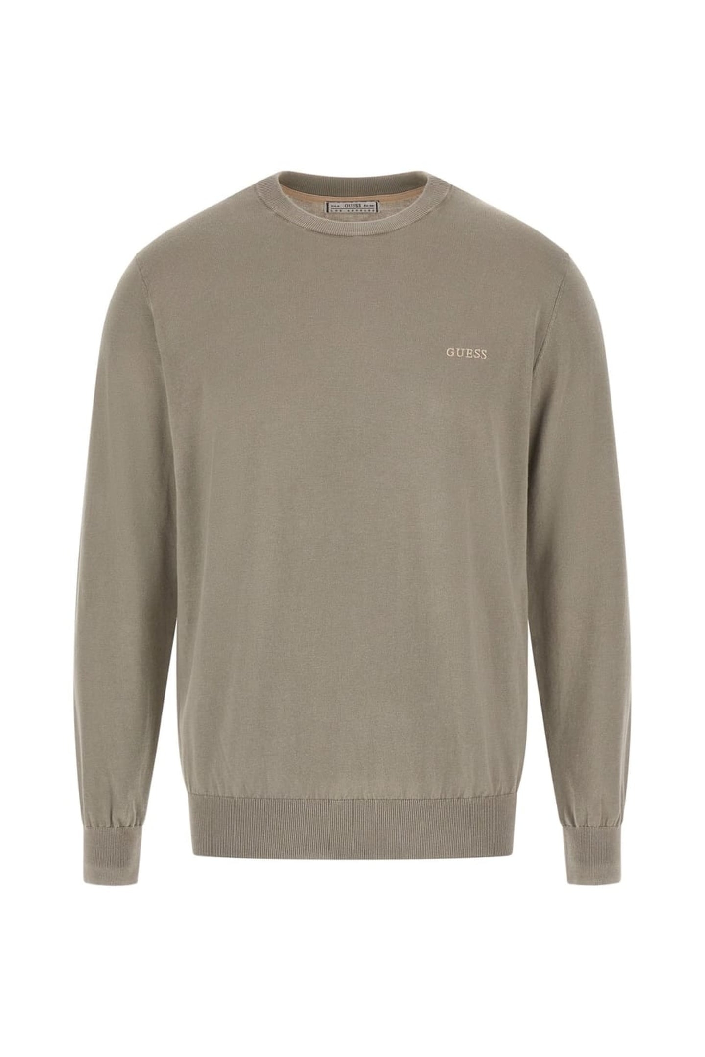 GUESS ECO CHESLEY WASHED LS CN SAGE PLANT 7