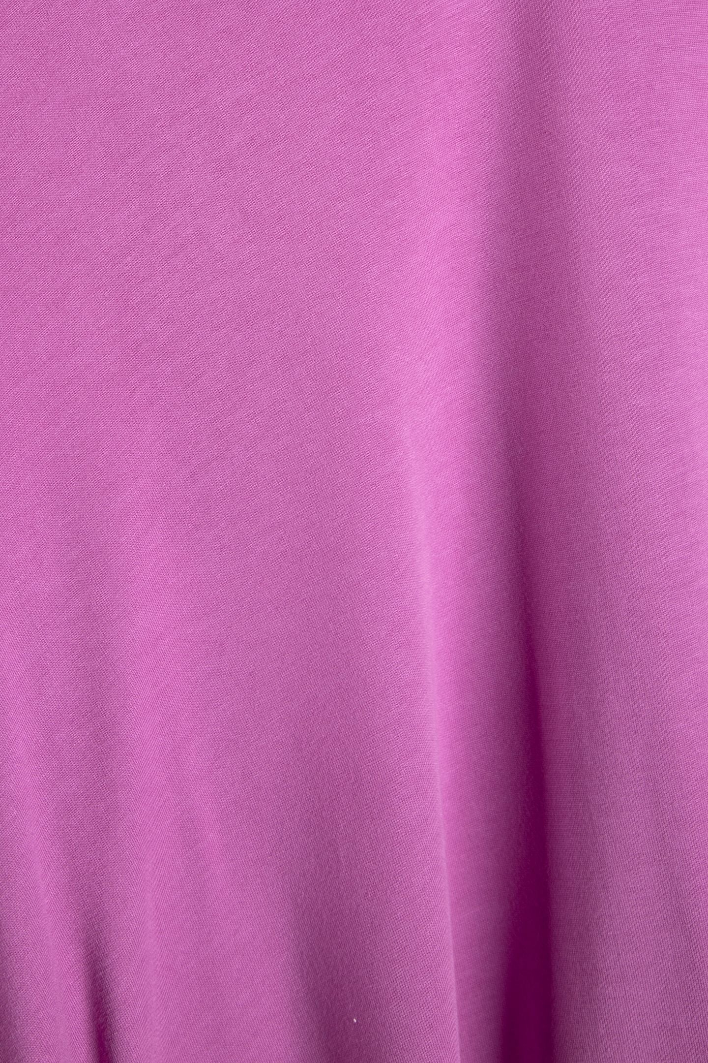 U-NECK TOP FINE VISCOSE CYCLAAM 4